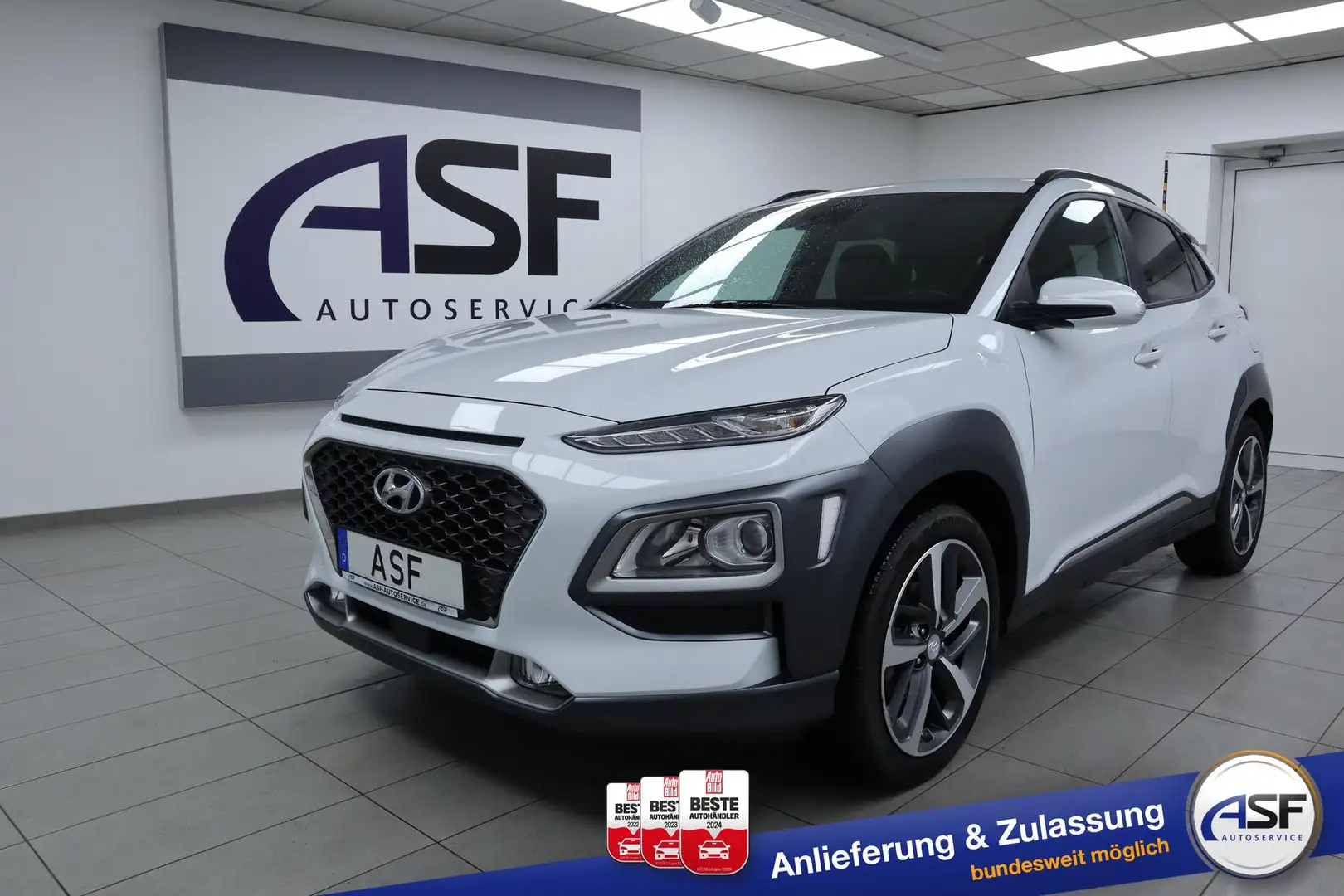 Hyundai KONA T-GDI Style #Navi #Sitzheizung #Klimaautomatik ... Blanc - 1
