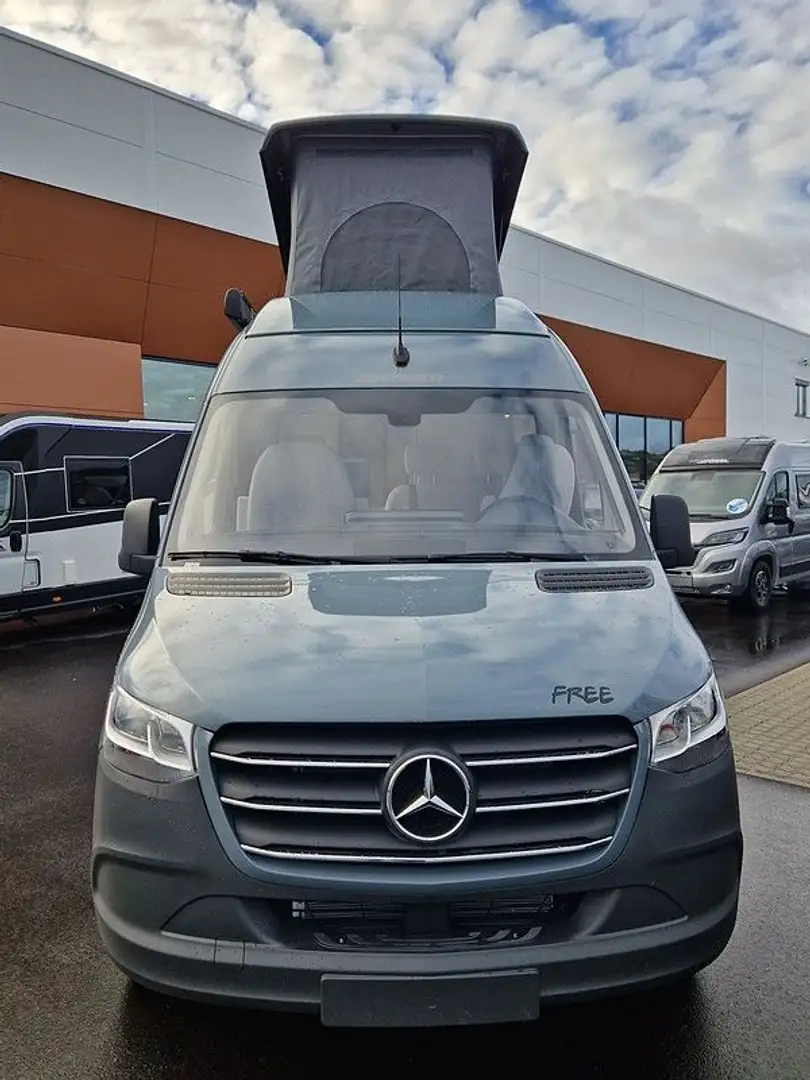 Hymer/Eriba Free S 600 Campus Dieselheizung Aufstelldach Blau - 2