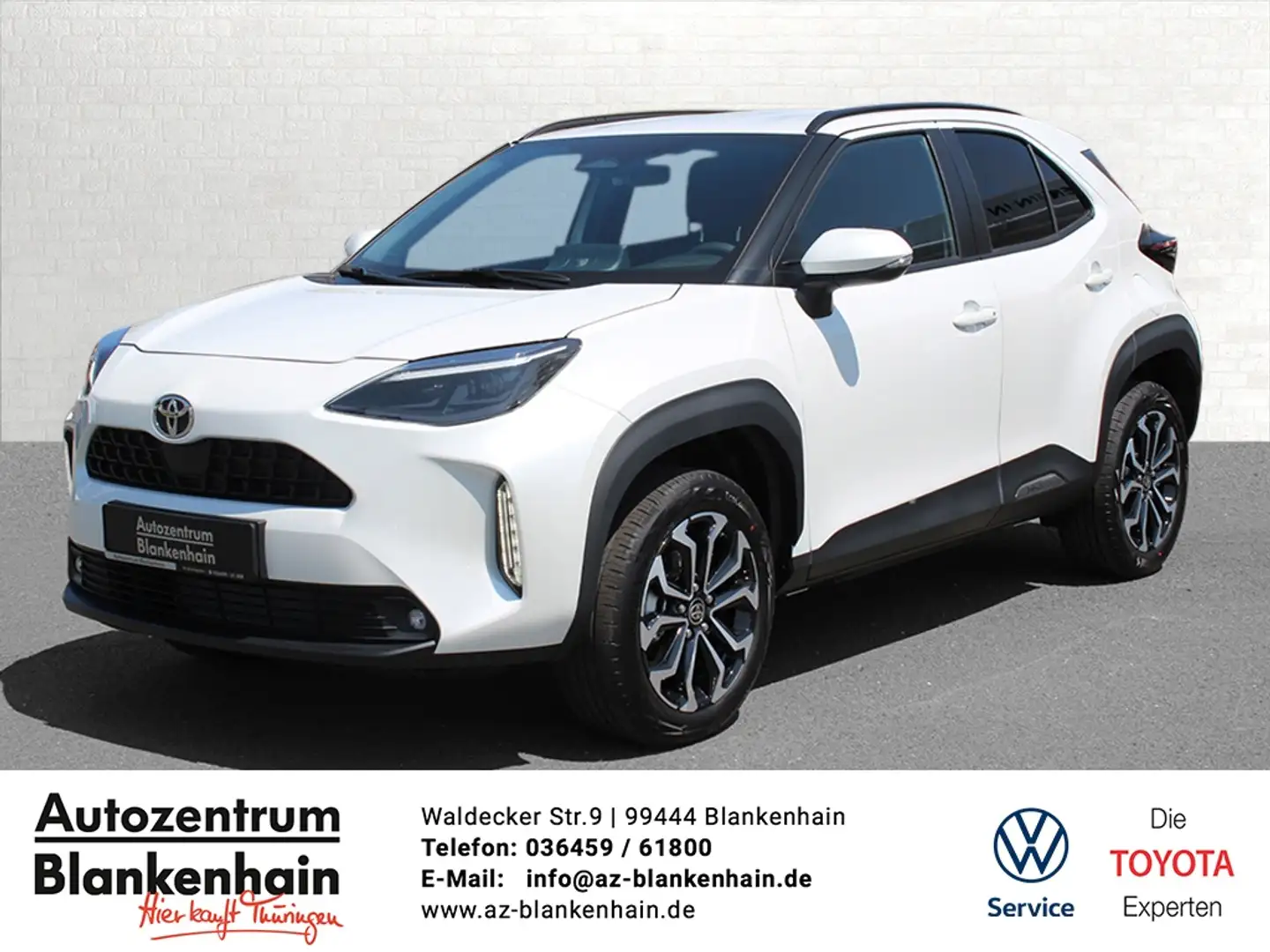 Toyota Yaris Cross 1,5 Hybrid 4x4 *Kamera*ACC*LED*Navi Weiß - 1