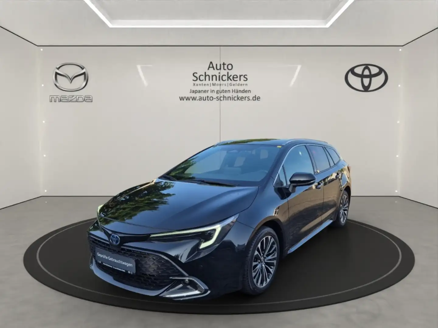 Toyota Corolla Hybrid Team D+TEC-P+SEITENSCHADEN !! Noir - 1