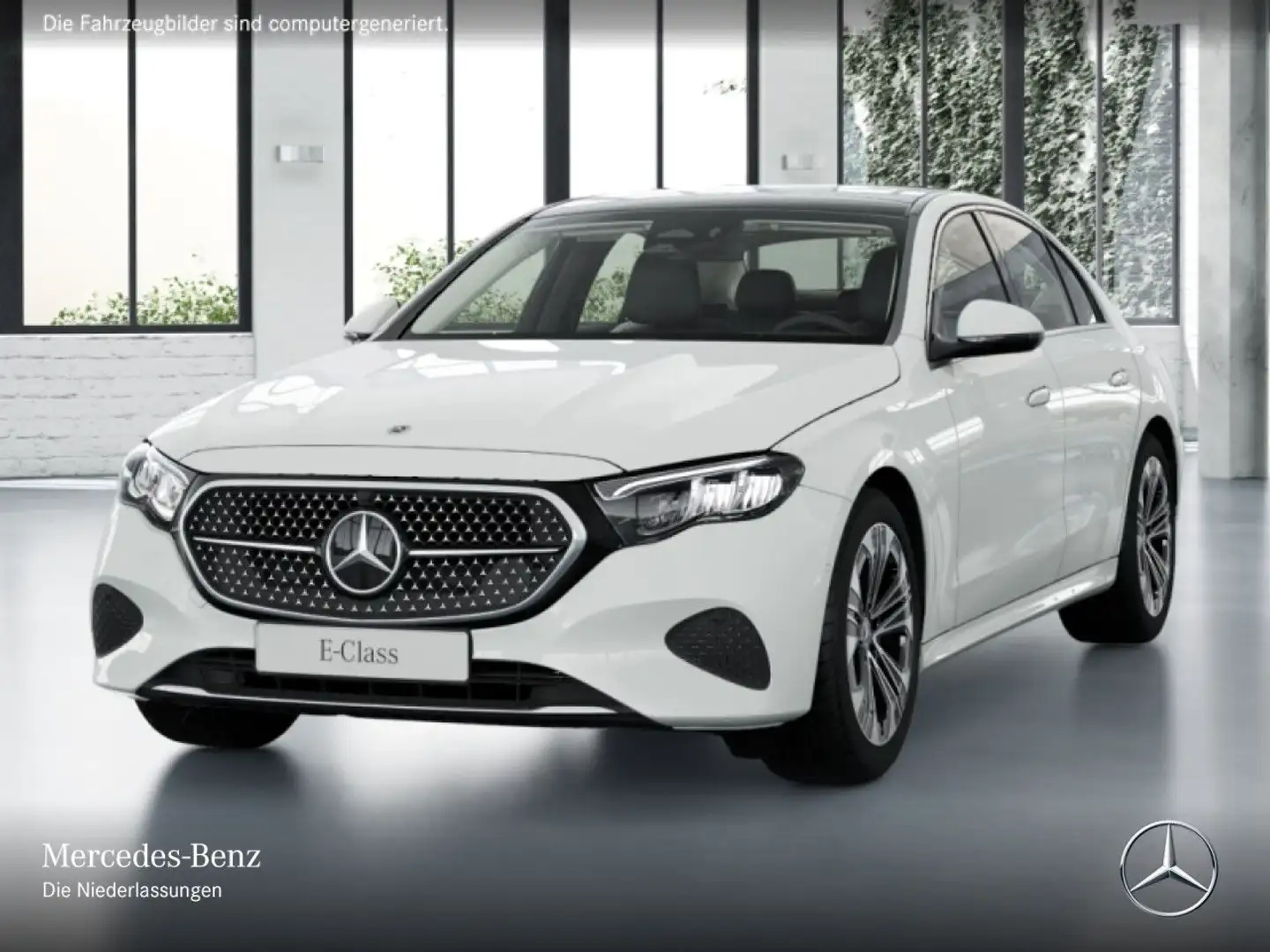 Mercedes-Benz E 220 d Avantgarde Pano Distr. LED Kamera PTS 9G Weiß - 2
