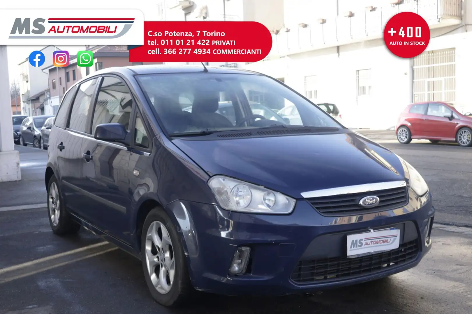 Ford C-Max Ford C-Max+ 1.6 TDCi 90 CV Unicoproprietario Bleu - 1