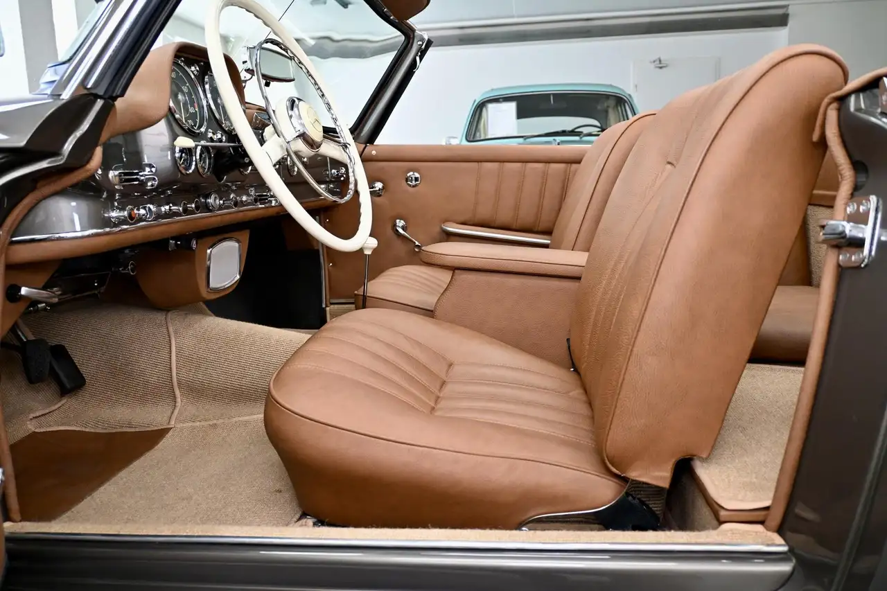 Mercedes-Benz 190 SL Cabrio *Servolenkung + Kofferset*, foto 8