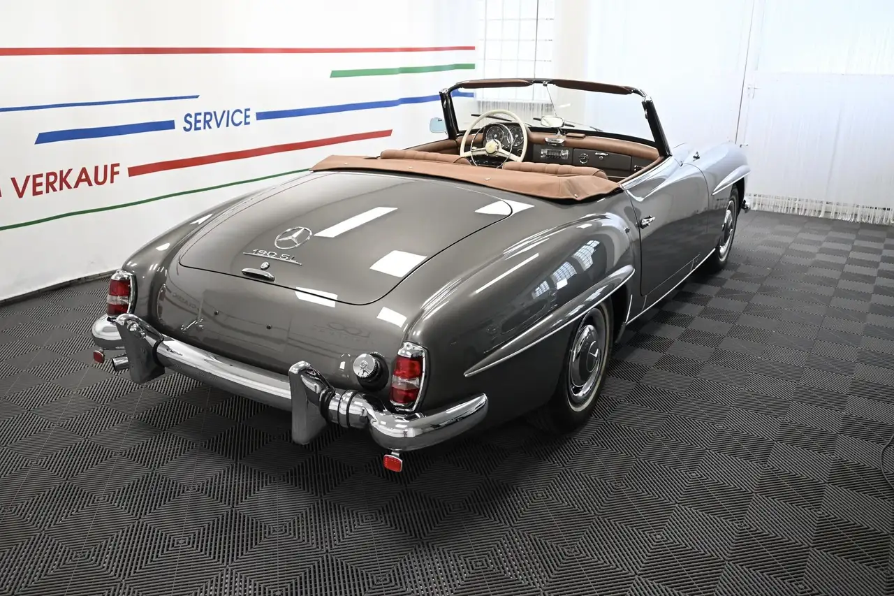 Mercedes-Benz 190 SL Cabrio *Servolenkung + Kofferset*, foto 6