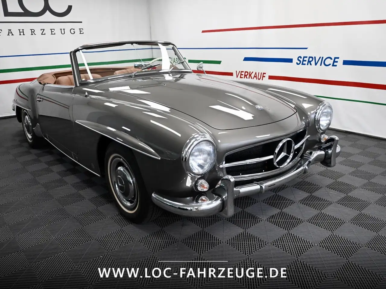 Mercedes-Benz 190 SL Cabrio *Servolenkung + Kofferset*, foto 1