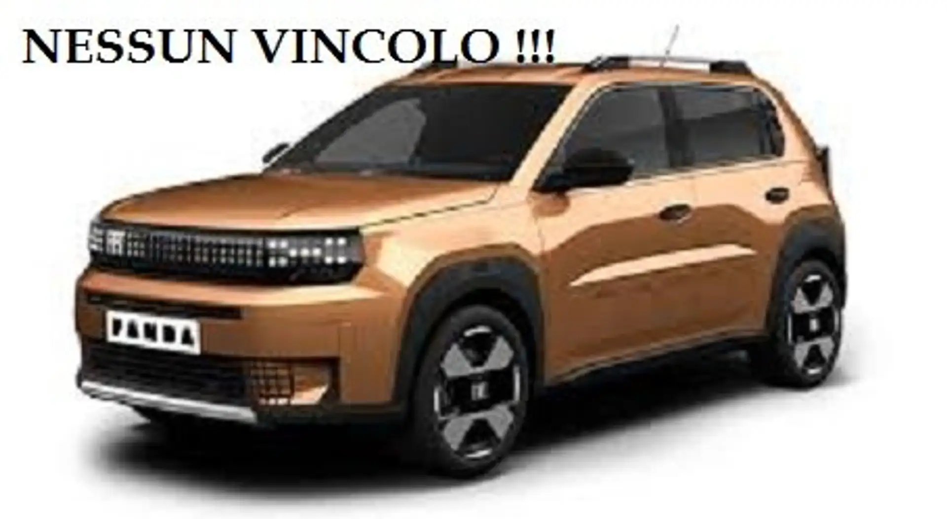 Fiat Grande Panda 1.2 110cv hybrid La Prima 110cv edct Winter Pack Marrone - 1