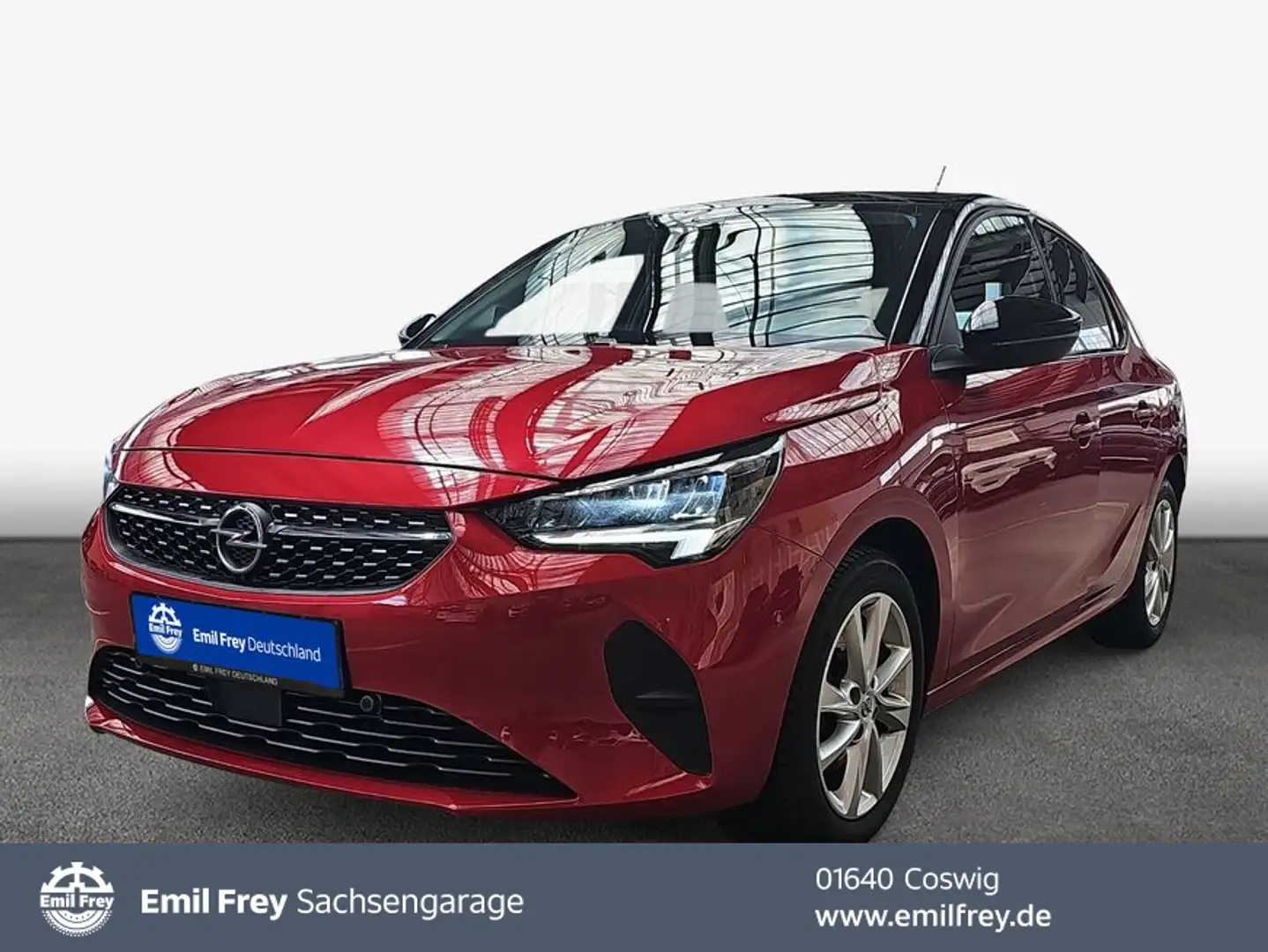 Opel Corsa 1.2 Automatik Elegance PDC Navi Klimaaut. Rouge - 1