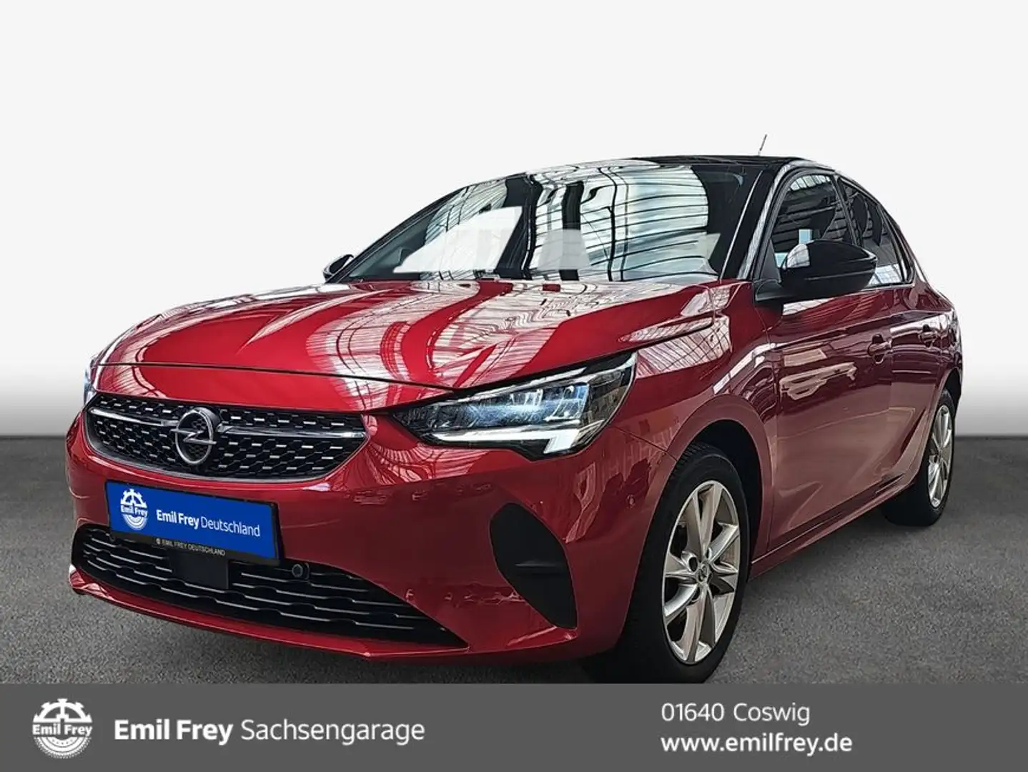 Opel Corsa 1.2 Automatik Elegance PDC Navi Klimaaut. Rouge - 1