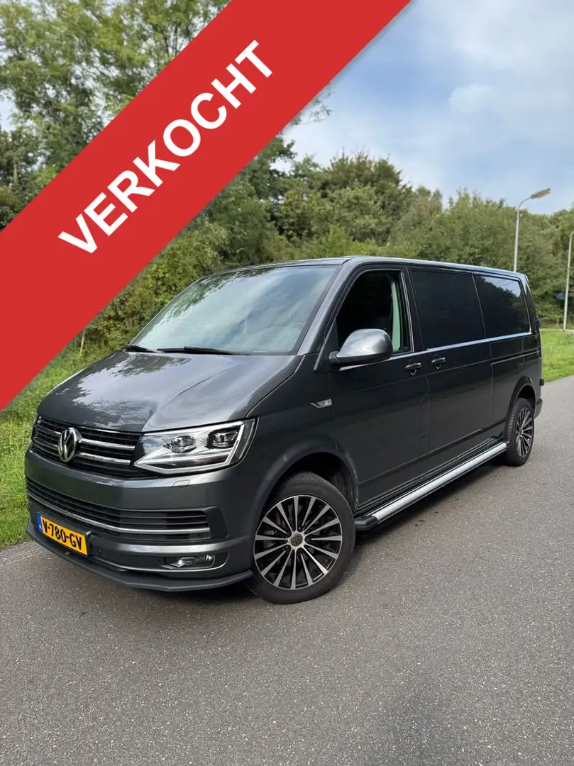 Volkswagen Transporter L2H3 2.0 TDI 204pk Highline Grijs - 1