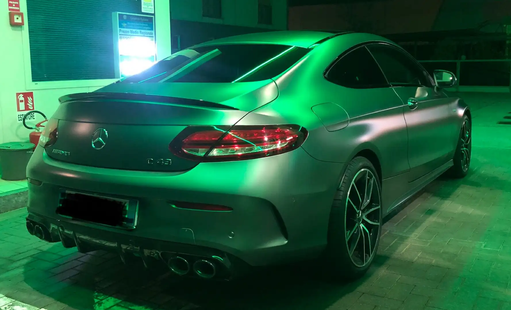 Mercedes-Benz C 43 AMG Coupe 4matic auto Grigio - 2