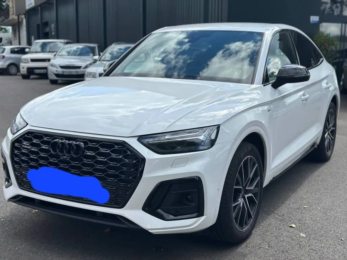 Audi Q5 Q5 2.0 TFSI 245 Hybrid Quattro S Line Tiptronic A Weiß - 1