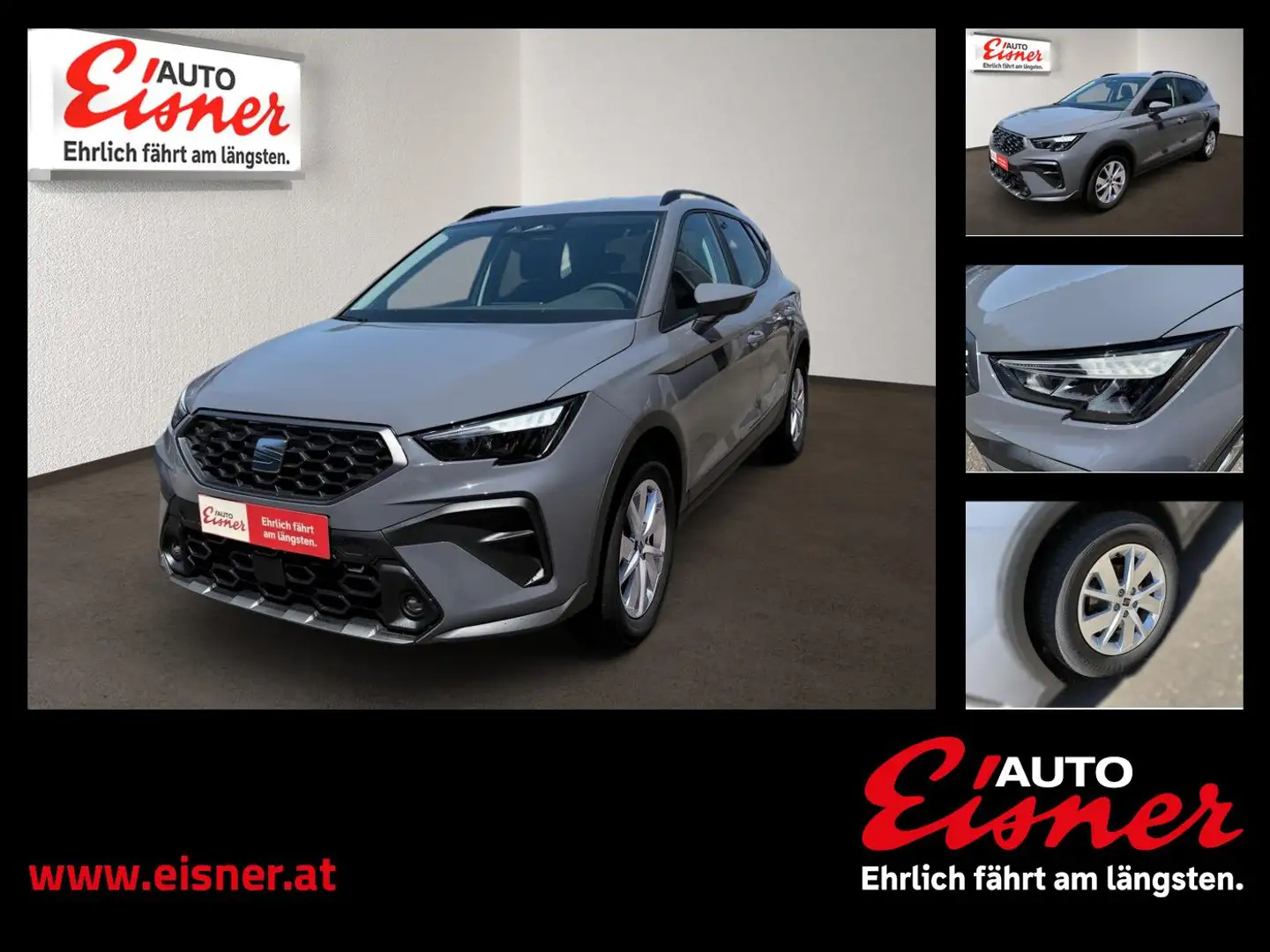 SEAT Arona Reference Edition 1.0 TSI ACC DynLicht LED Grau - 1