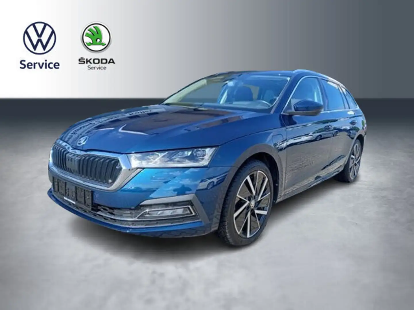 Skoda Octavia Combi 1.4 TSI iV DSG Style Panorama Matrix el.HK Blau - 1