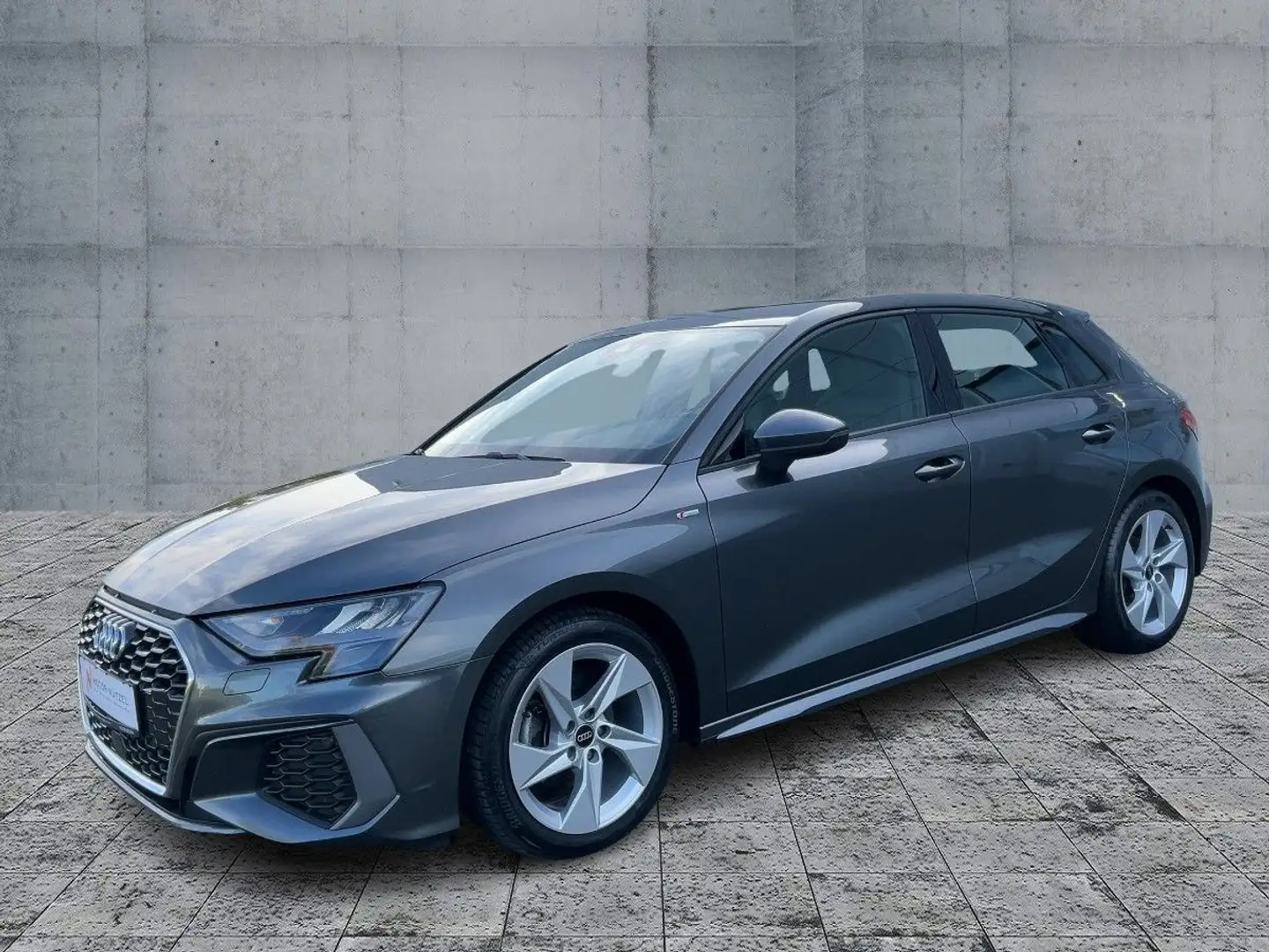 Audi A3 35 TDI S-TR S-LINE NAVI+PDC+GRA+SHZ Grau - 2