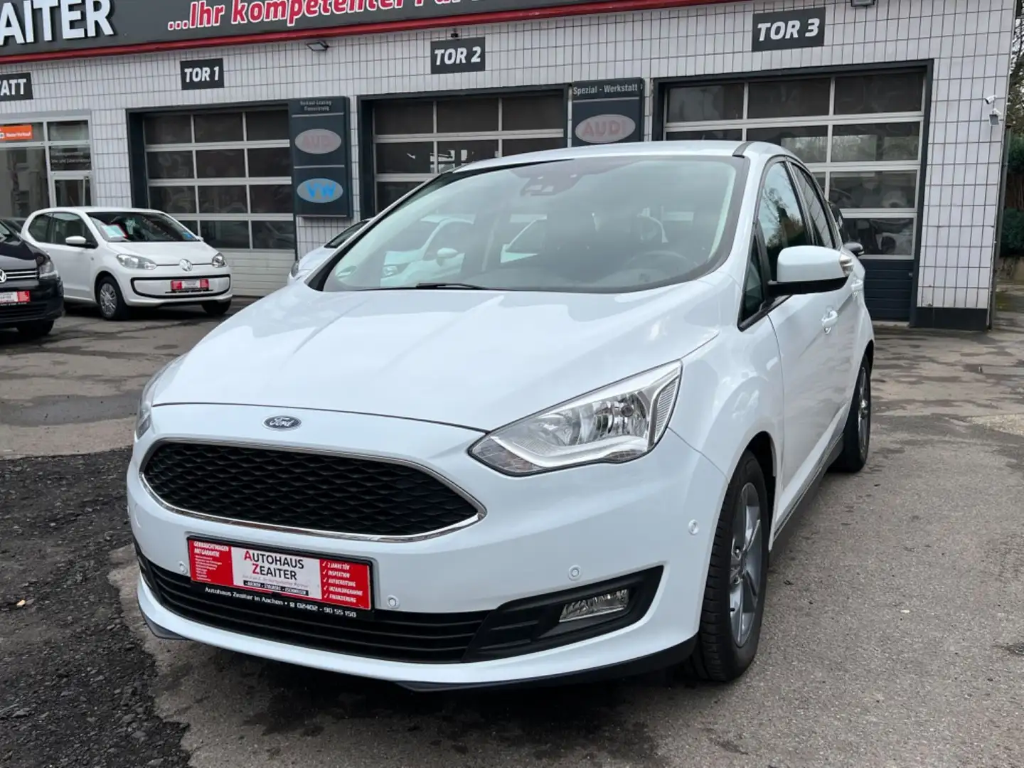 Ford C-Max C-MAX Cool&Connect*8fachBereift*Tüv*1.Hand Weiß - 2