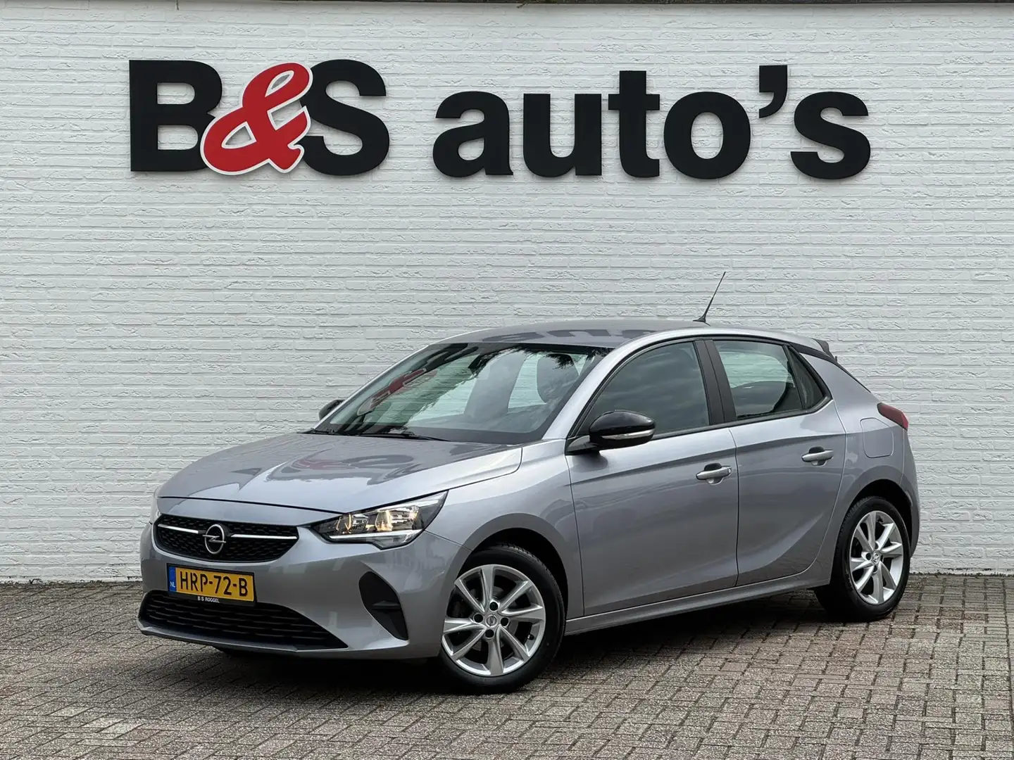 Opel Corsa 1.2 Edition Navigatie Cruise Carplay Lm velgen Air Grijs - 1