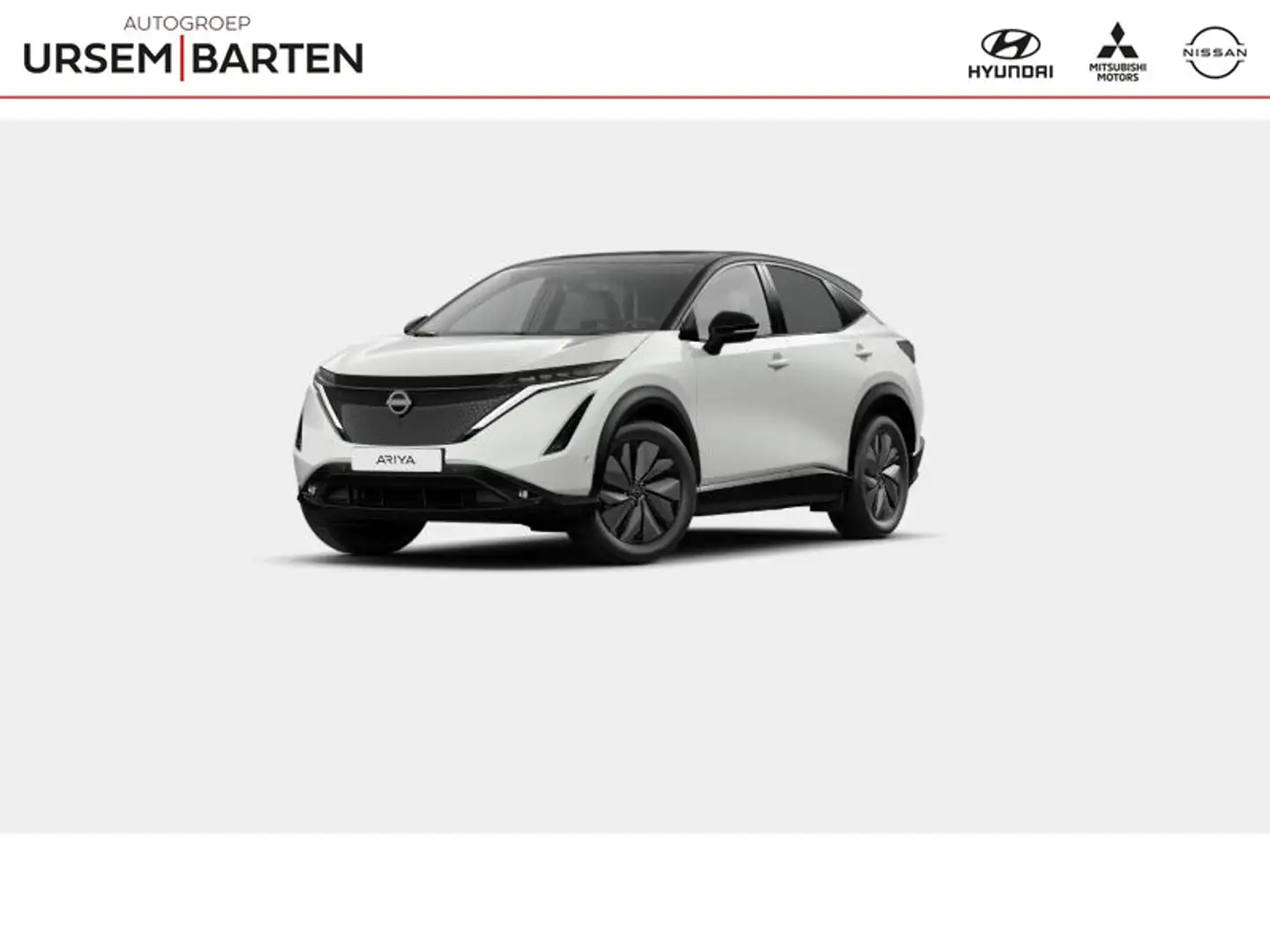 Nissan Ariya Advance 91 kWh | €4.000,- korting Wit - 1