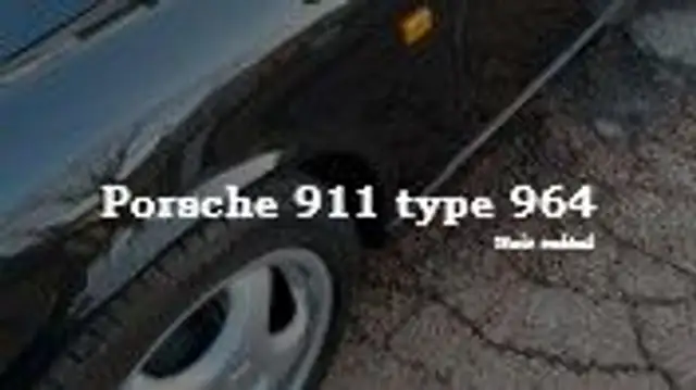 Porsche 964 911 Carrera 2 Cabrio Typ 964