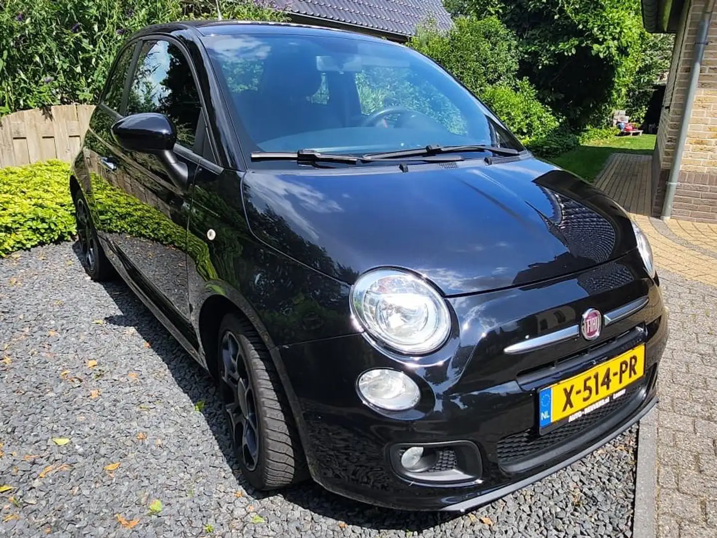 Fiat 500 500 1.2 Lounge Zwart - 2
