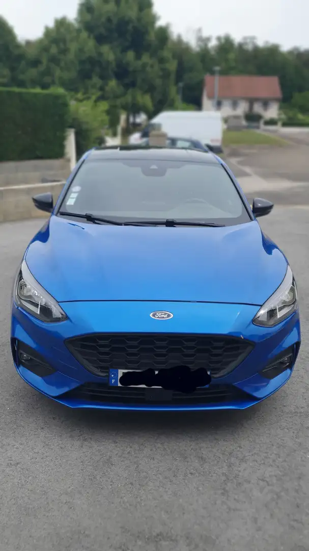 Ford Focus Focus 1.0 EcoBoost 125 St line Bleu - 2