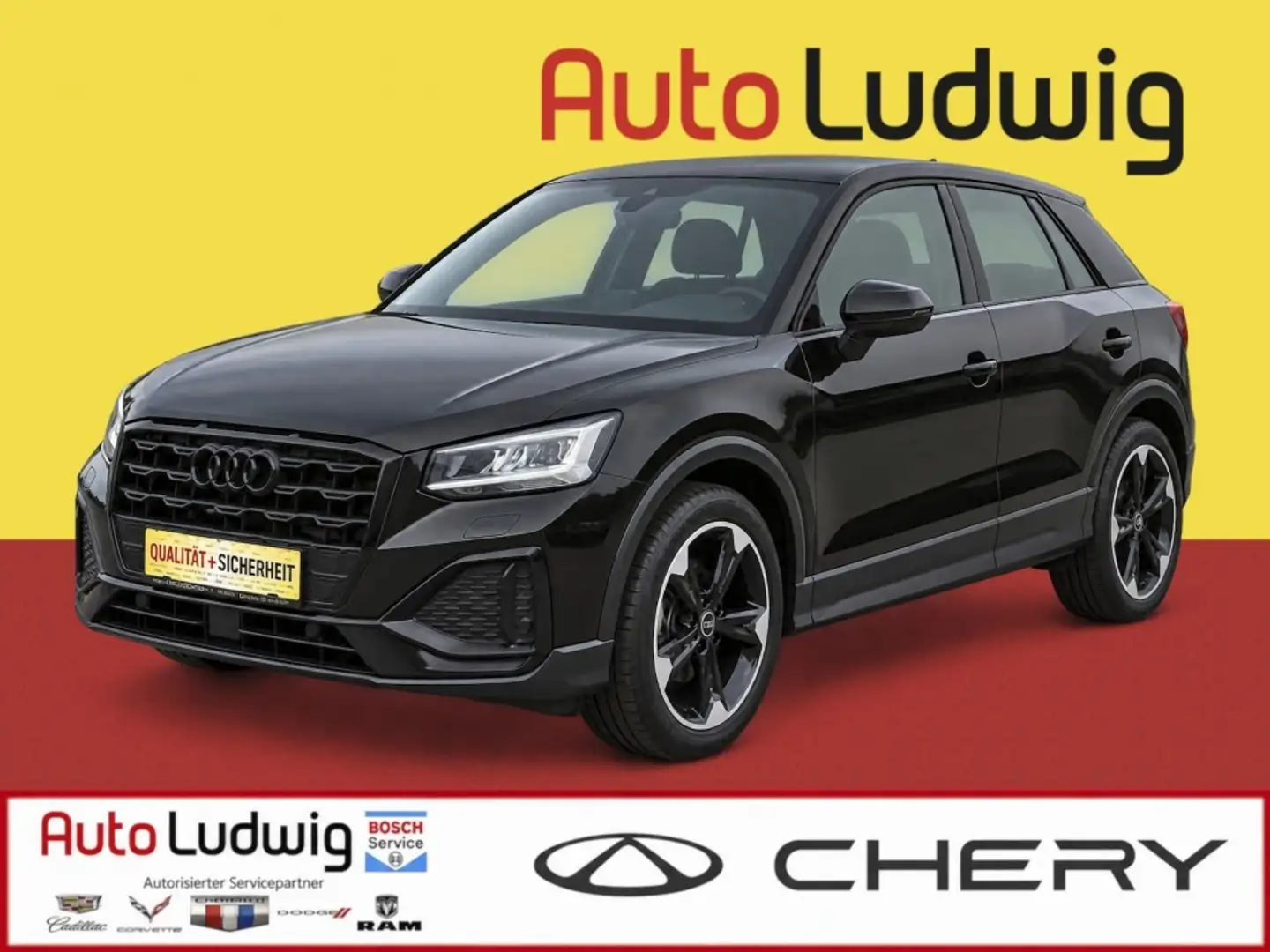 Audi Q2 30 TFSI admired Schwarz - 1