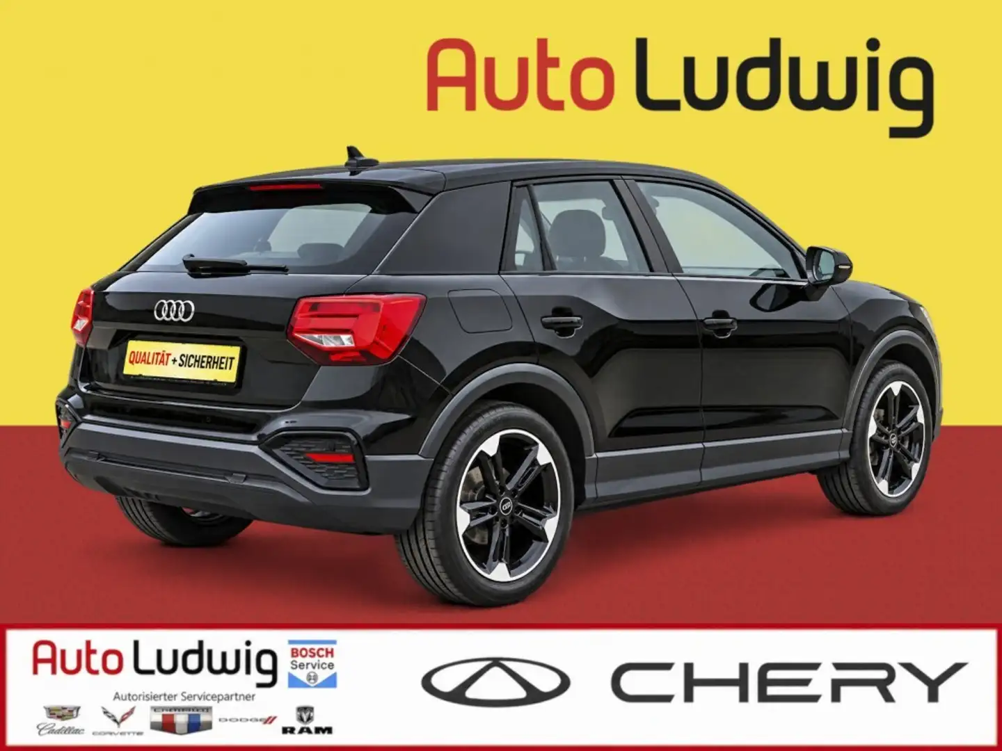Audi Q2 30 TFSI admired Schwarz - 2