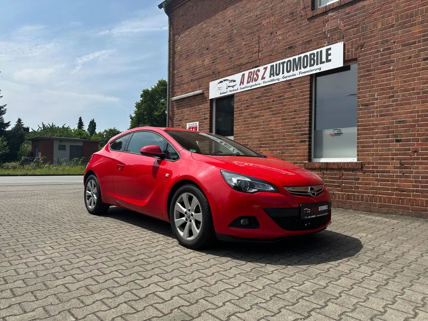 Opel Astra J GTC Edition 1.4 Turbo Tüv/ PDC/8 Fach Rot - 1