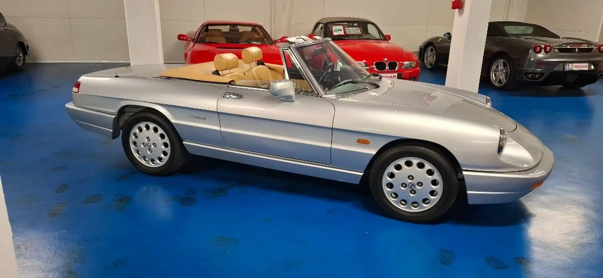 Alfa Romeo Spider 2.0i **SOLO 22.747 KM DA NUOVA** Silber - 2