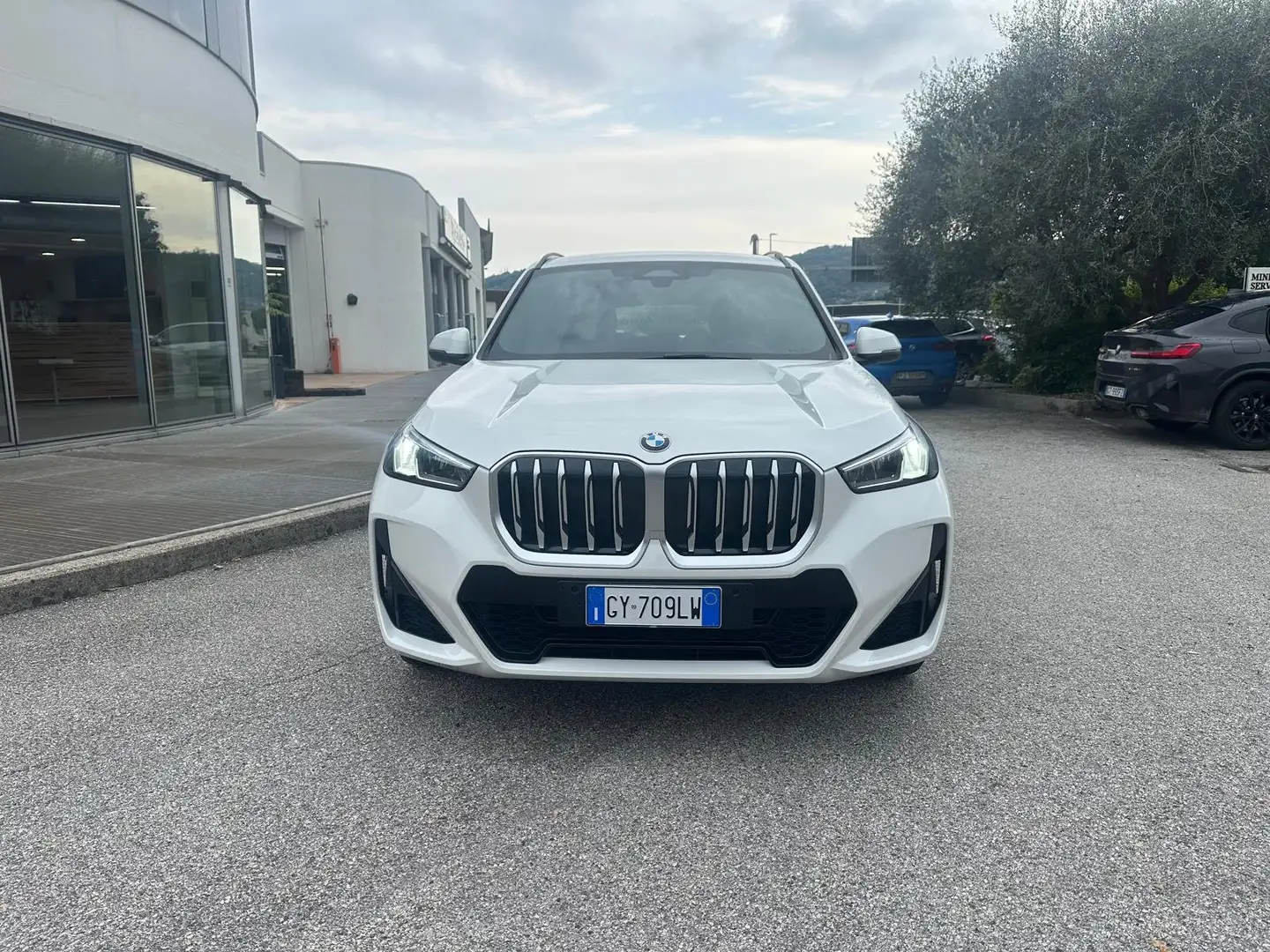 BMW X1 X1 sdrive18d MSport auto Bianco - 2