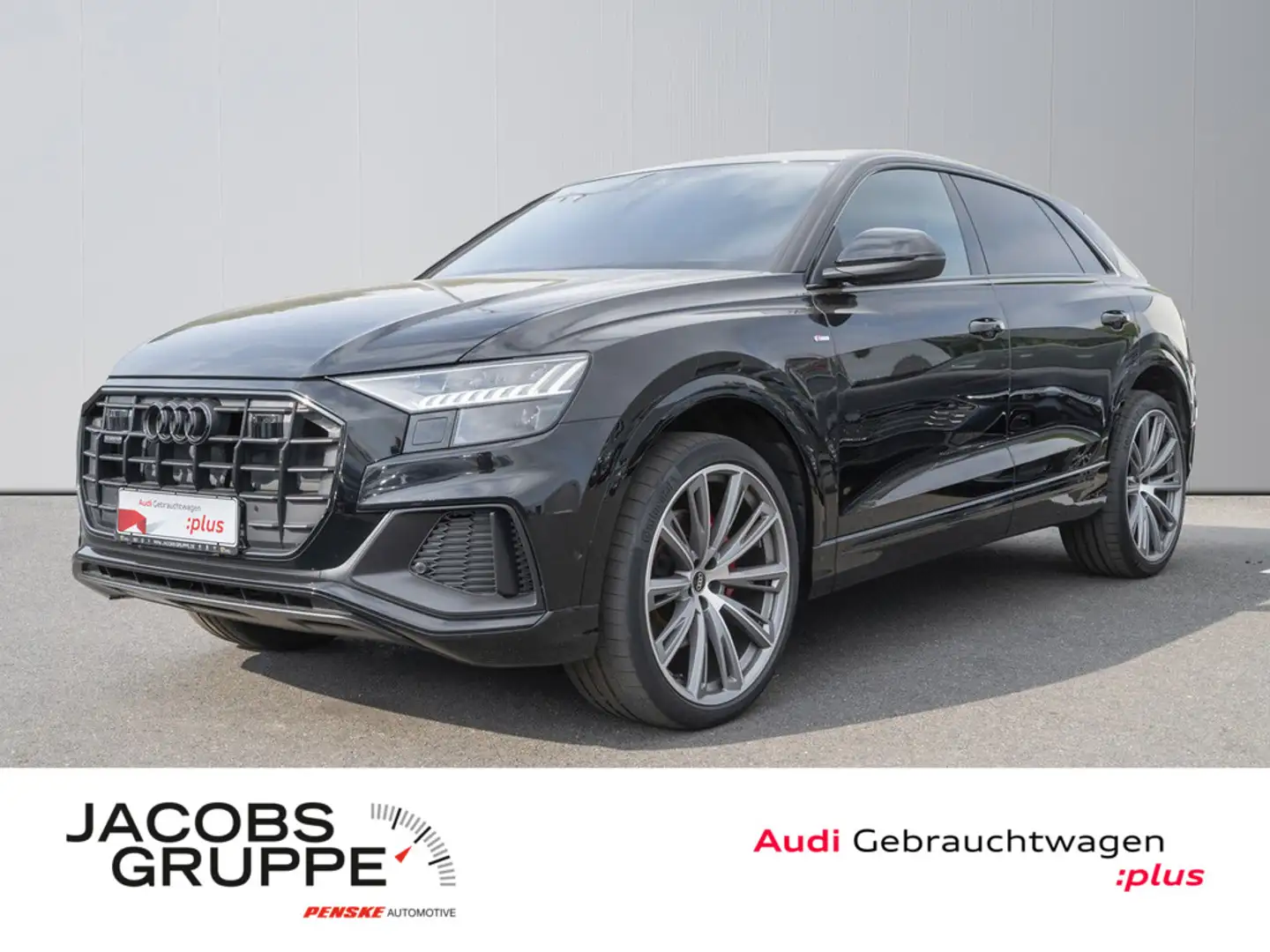 Audi Q8 50 TDI quattro S line Sport Optik schwarz Schwarz - 1