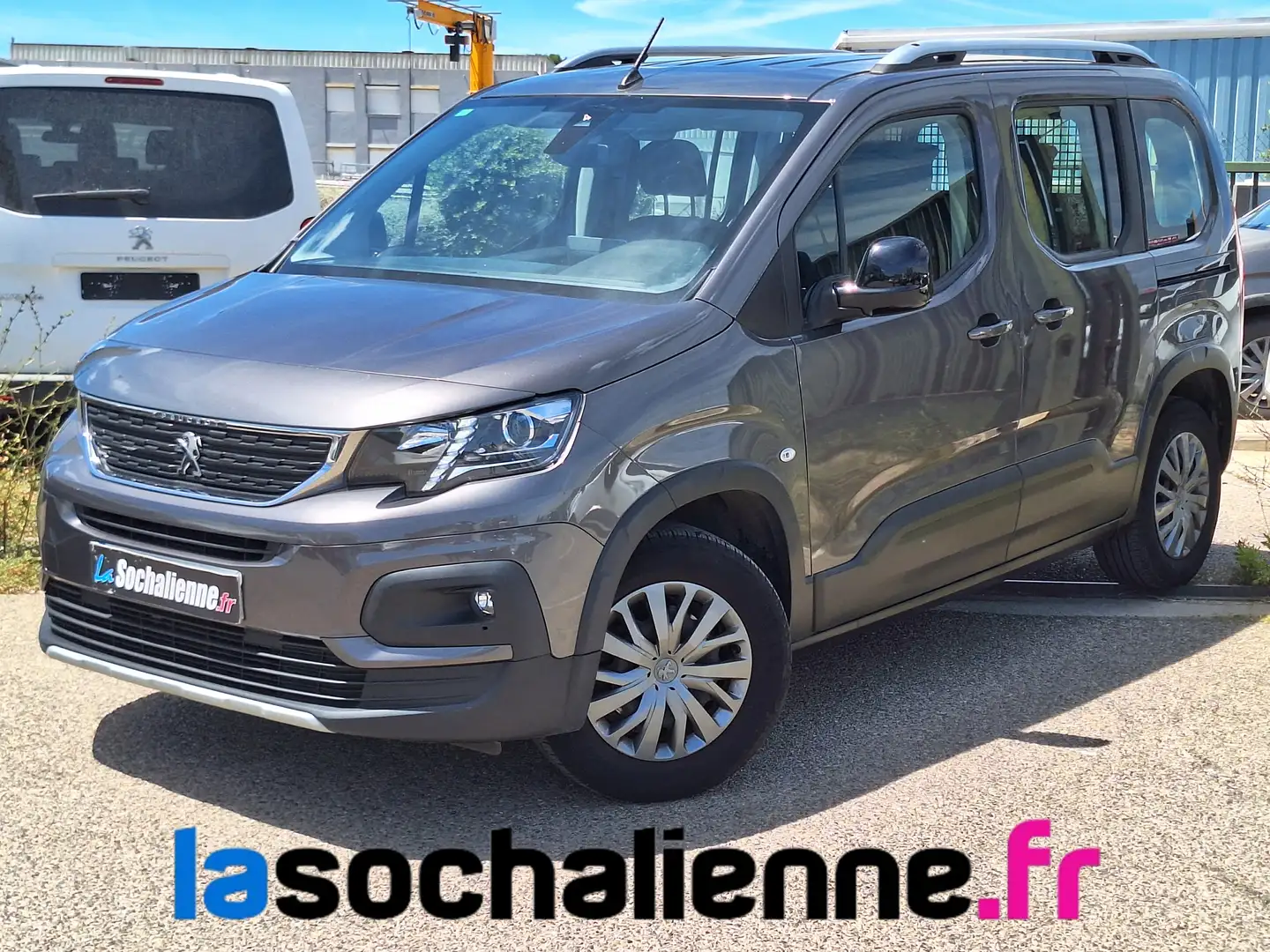 Peugeot Rifter Standard BlueHDi 100 S\u0026amp;S BVM5 Allure Gris - 1