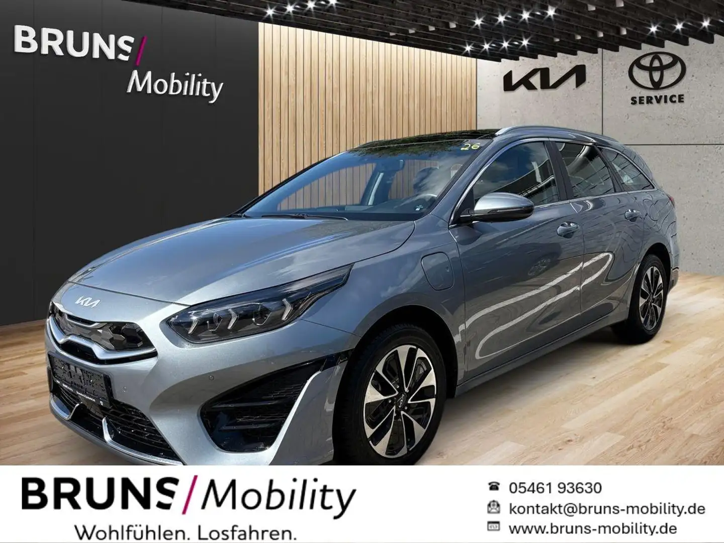 Kia Ceed SW / cee'd SW Ceed SW 1.6 PHEV Spirit Technik, Sitz, Glasdach Argent - 1