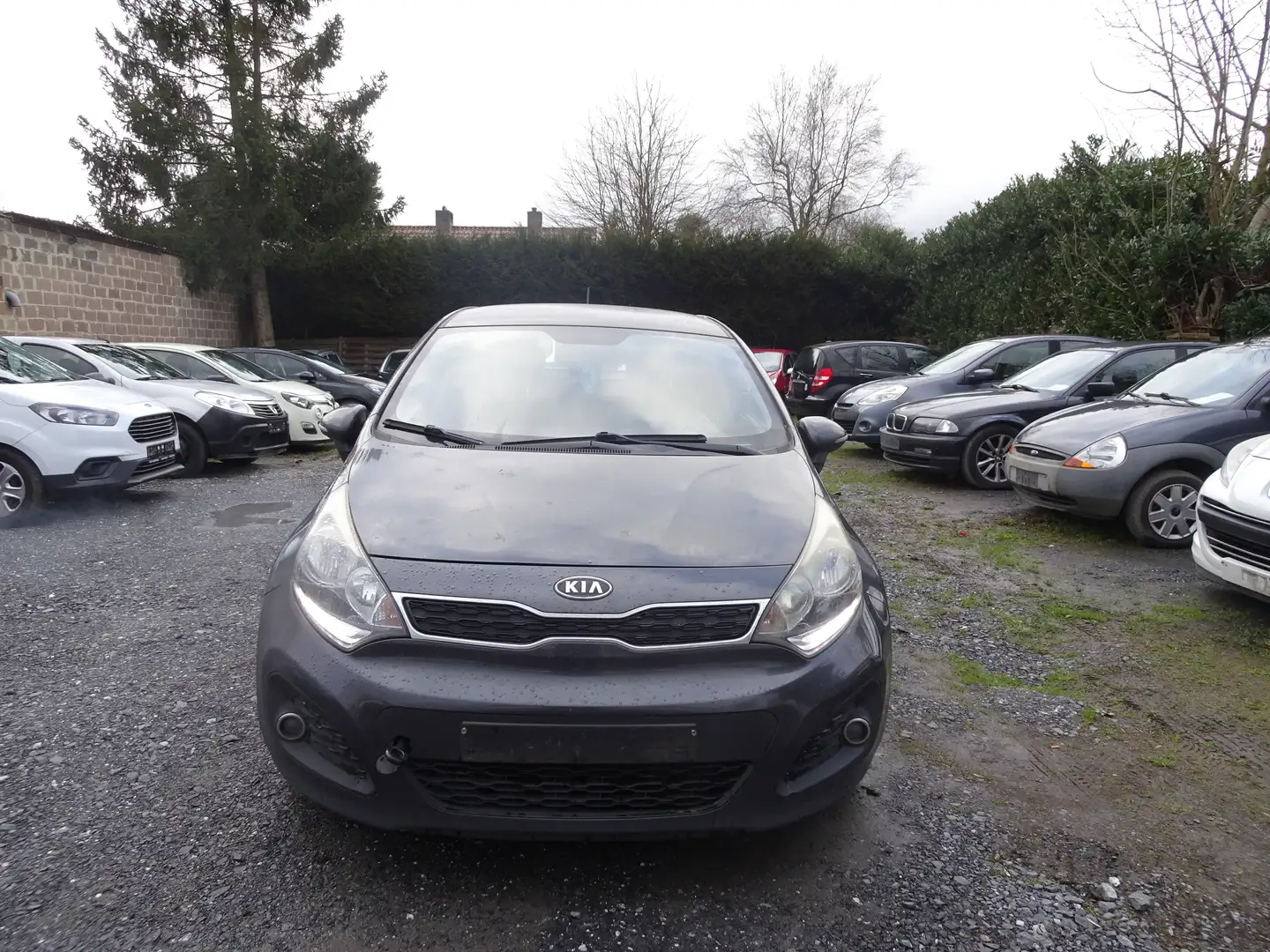Kia Rio 1.4 CRDi Lounge !! Problème Moteur!! EXPORT Grijs - 1