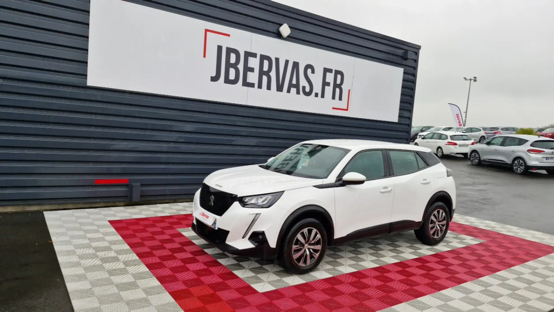 Peugeot 2008 bluehdi 100 ss bvm6 active Blanc - 1
