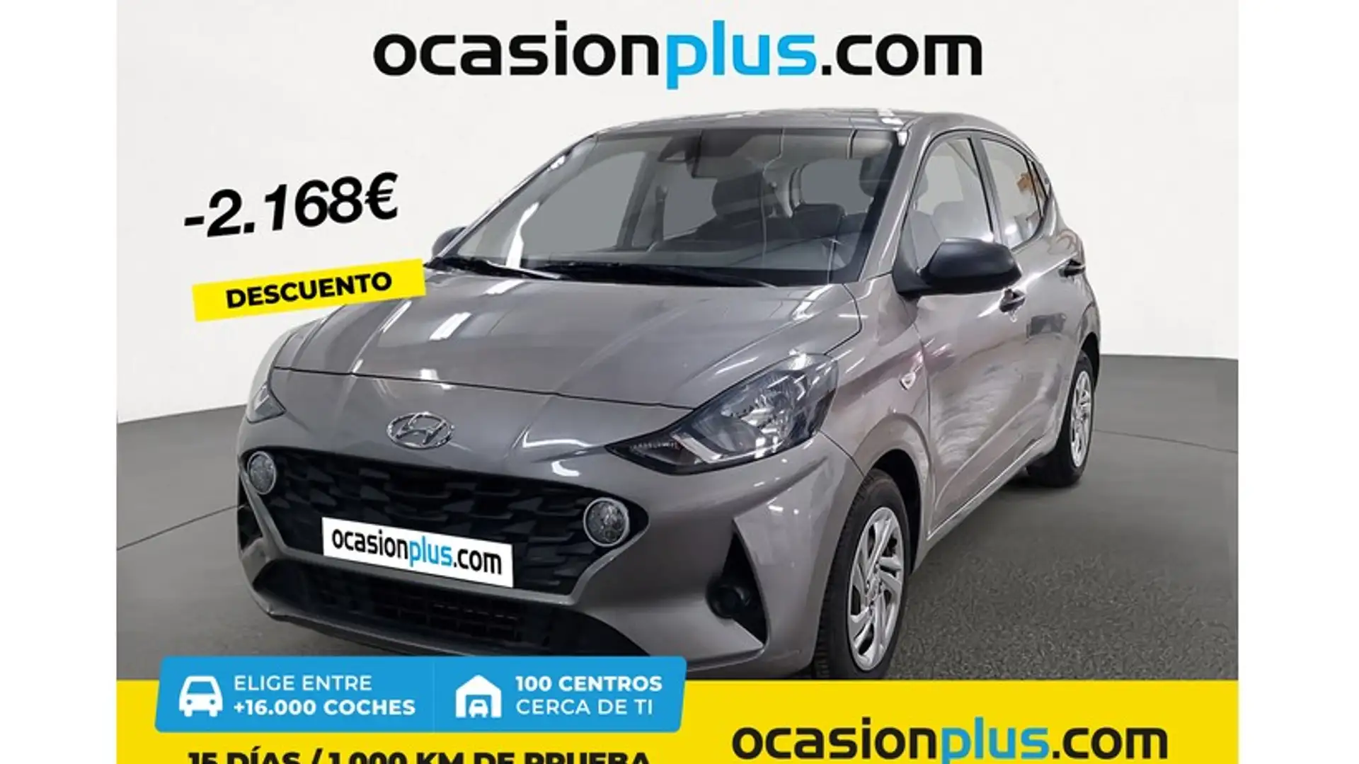 Hyundai i10 1.0 MPI Essence Gris - 1
