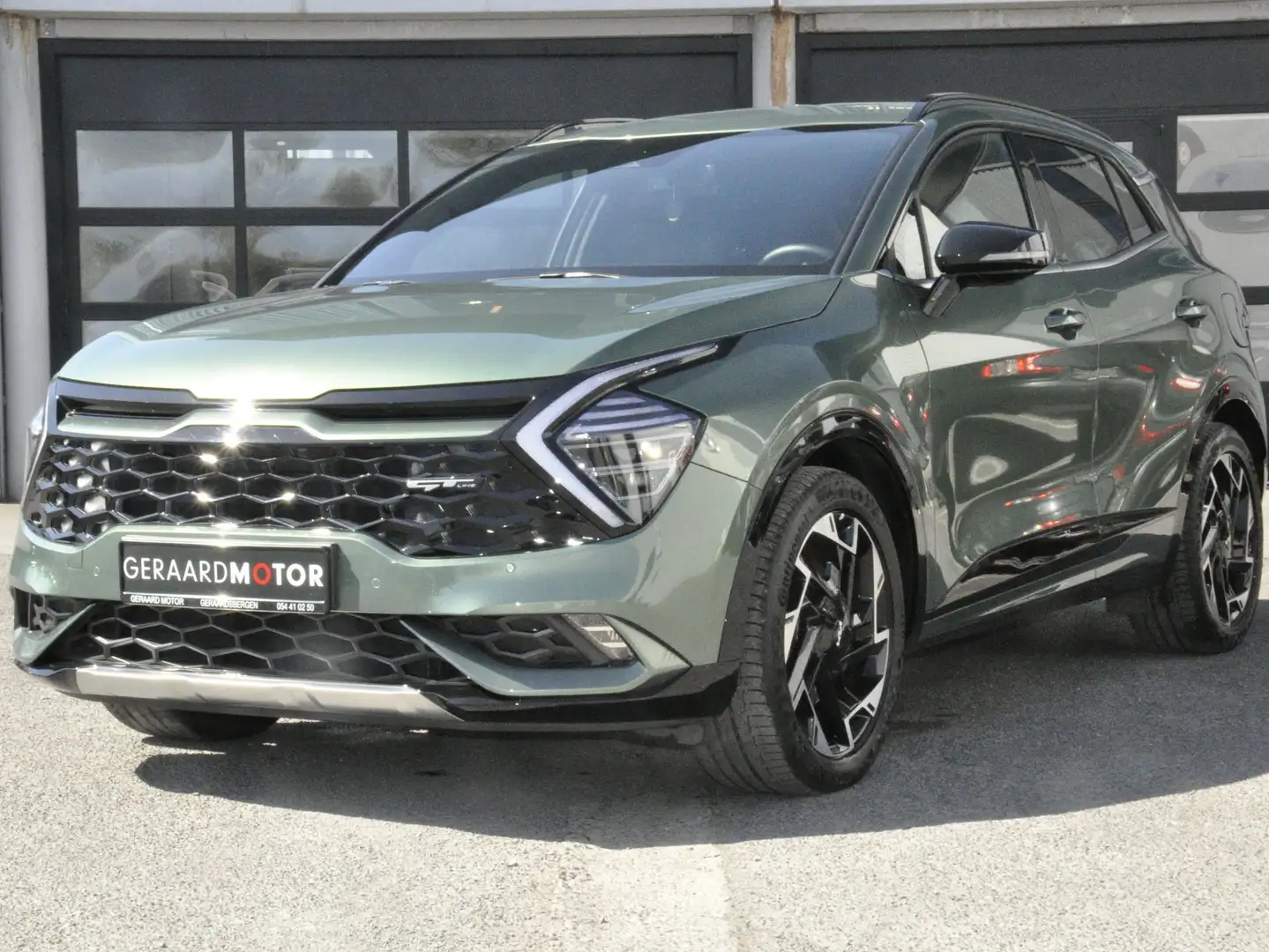 Kia Sportage 1.6 T-GDi MHEV GT Line Groen - 1