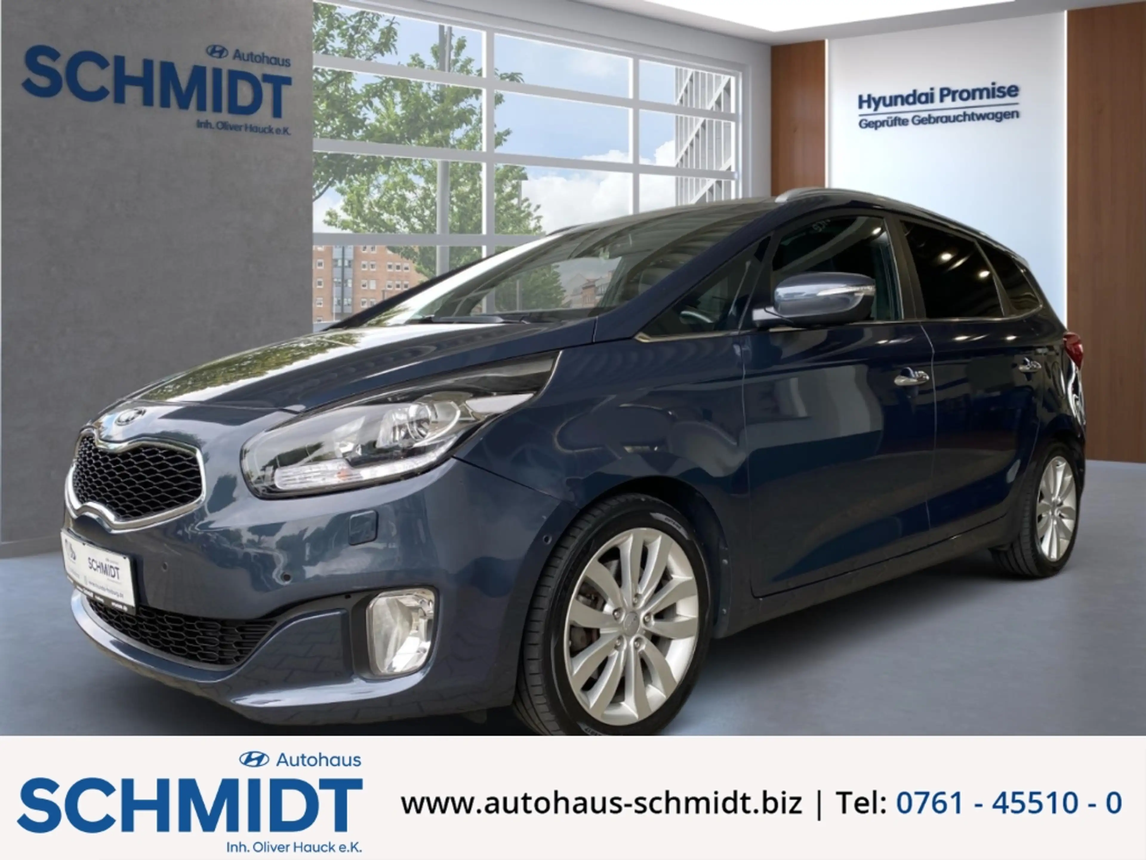 Kia Carens Spirit 7-Sitzer 1.Hand El. Pano Navi Leder Klimasi
