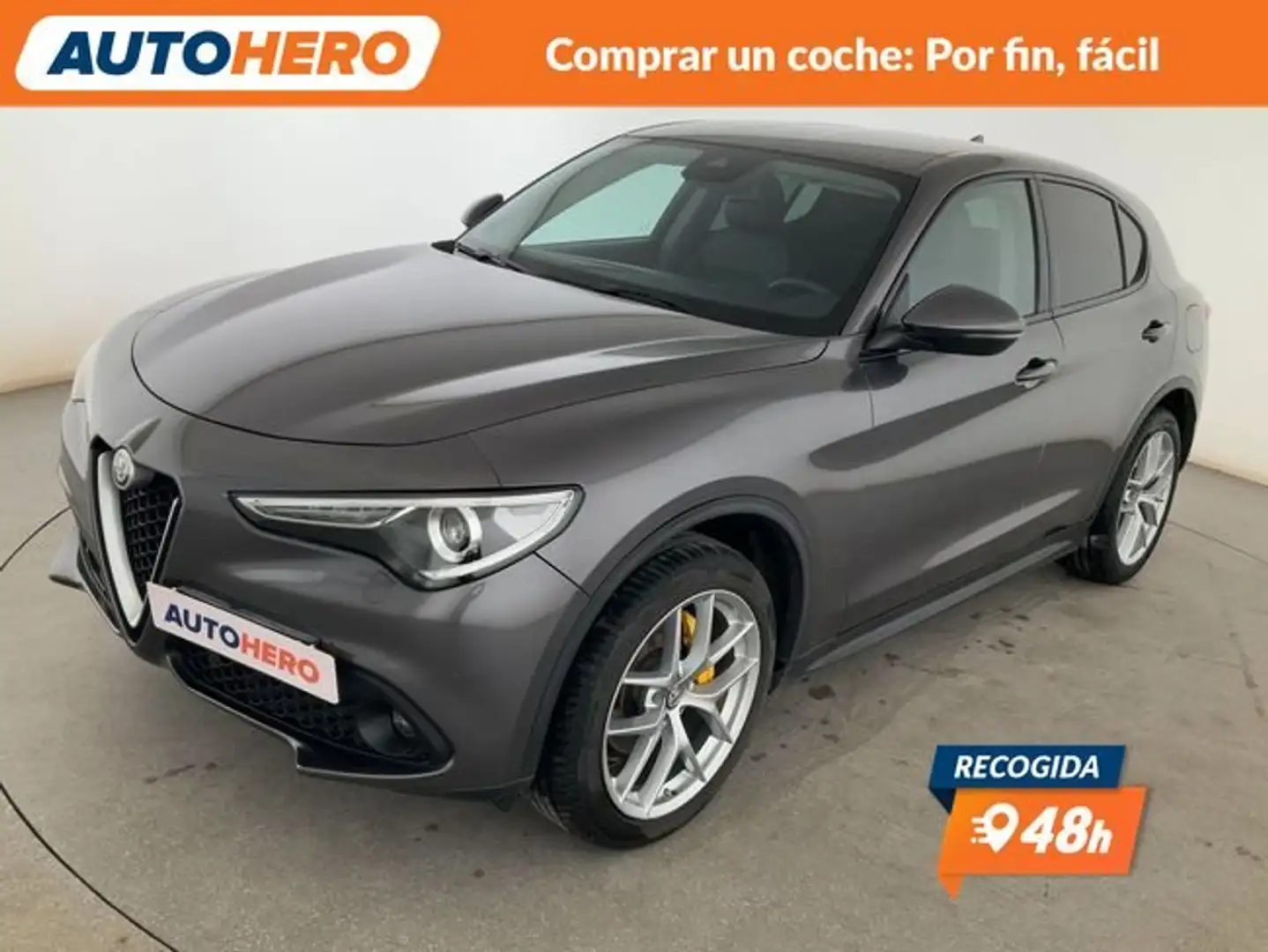 Alfa Romeo Stelvio 2.2 JTDM Executive Q4 Gris - 1
