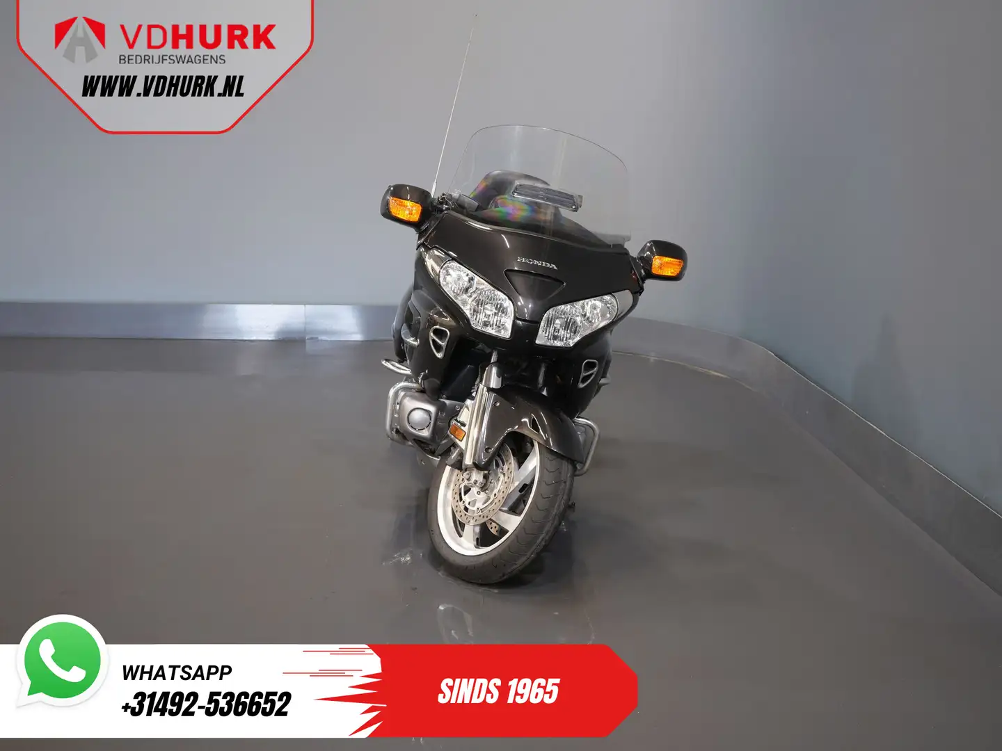 Honda GL 1800 Gold Wing MARGE/ Koffers/ Cruise/ Topkoffer/ Navi/ Fekete - 2