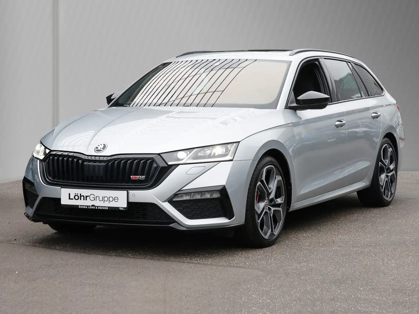 Skoda Octavia Combi RS 2.0 TDI DSG 4x4 Navi/Pano Silber - 2