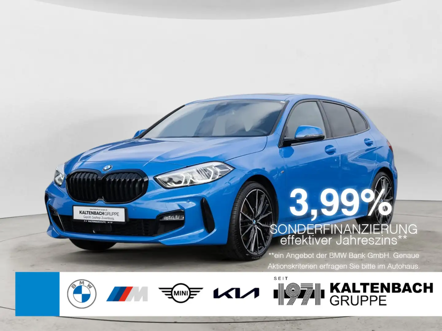 BMW 118 i M-Sport PANO LED ACC NAVI H/K KAMERA Blauw - 1