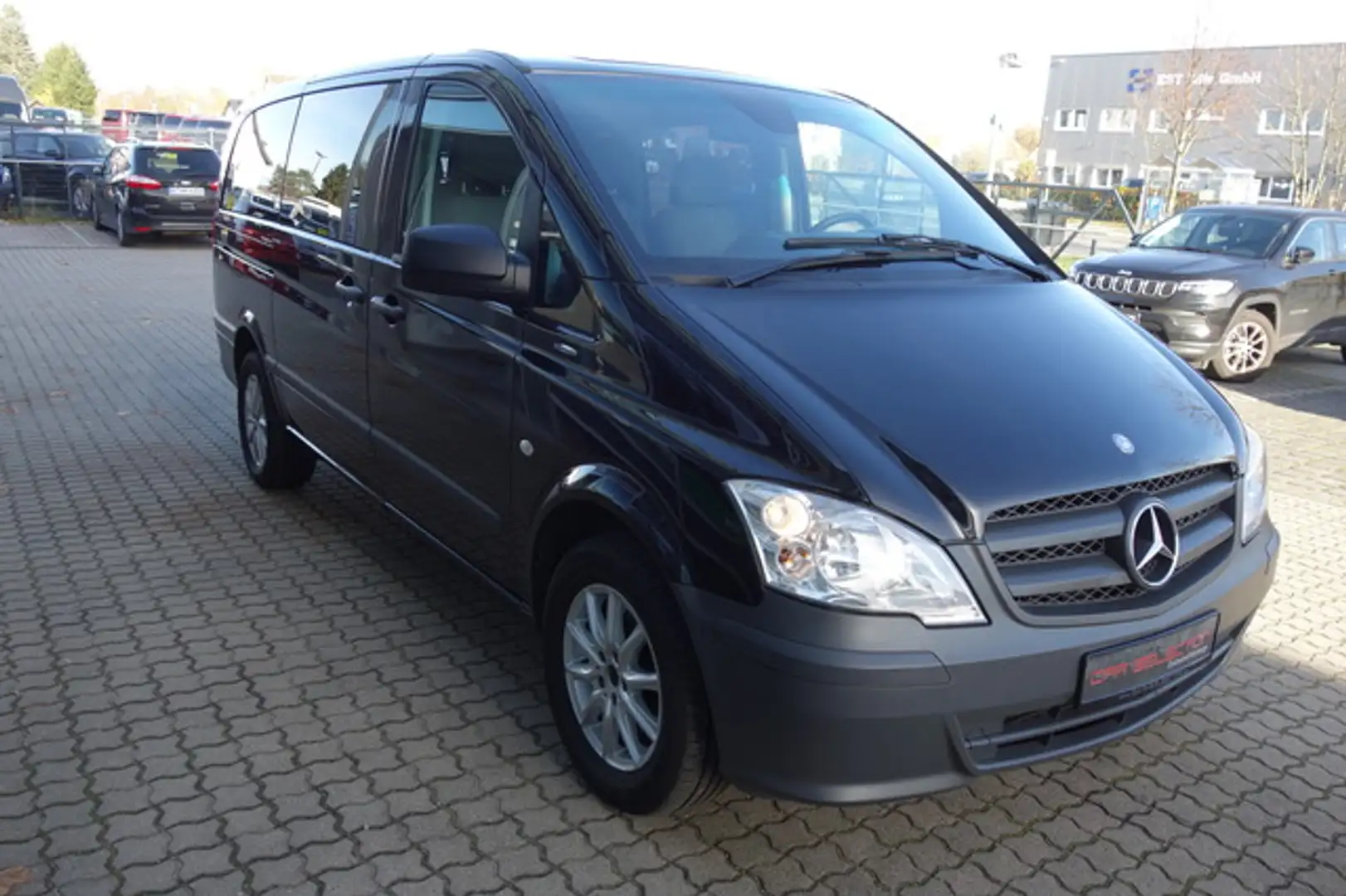 Mercedes-Benz Vito 113 CDI Kombi Lang 9-SITZER/KLIMA/AHK/ALU Noir - 2