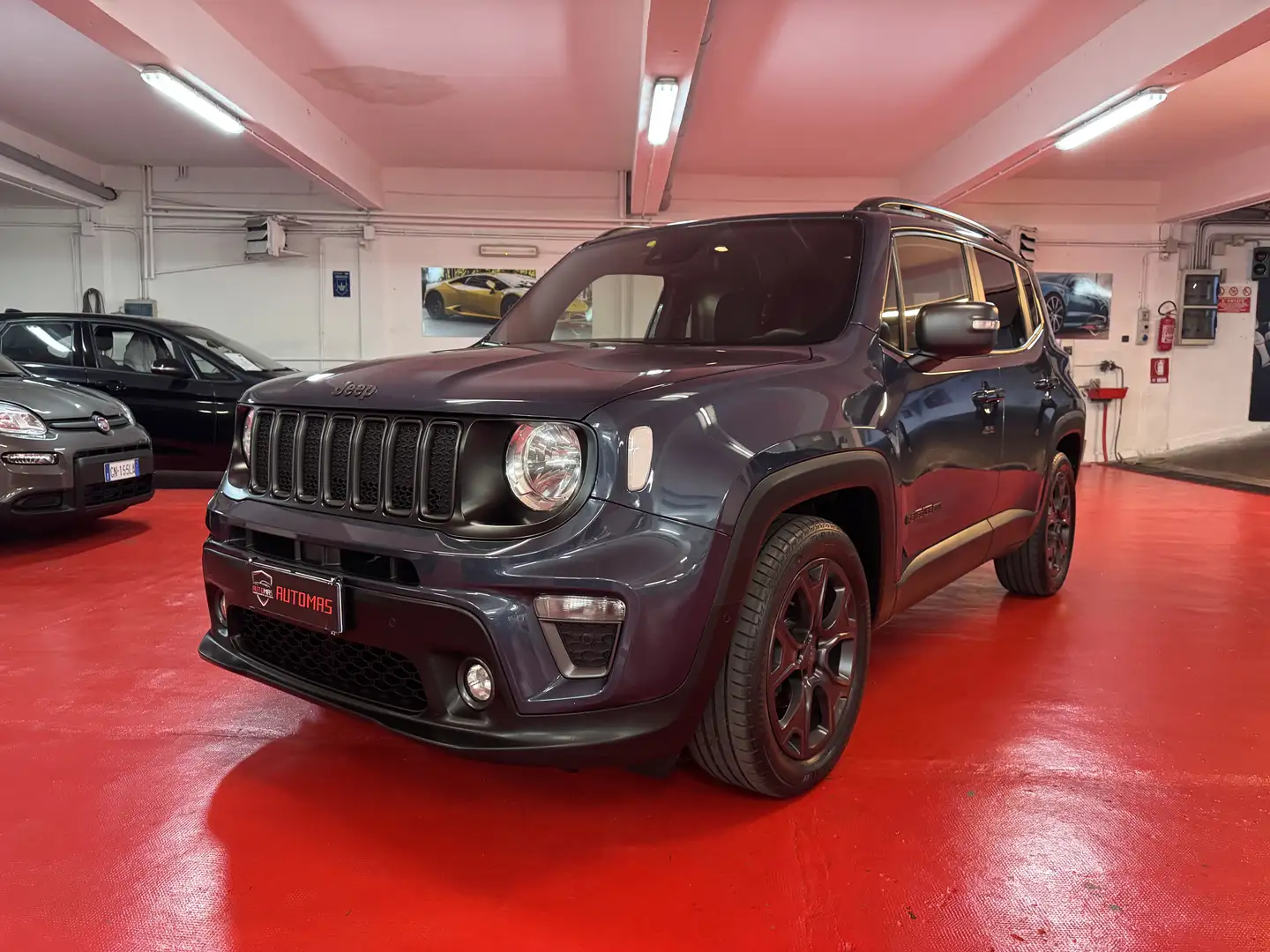 Jeep Renegade 1.0 t3 80th Anniversary STRAFULL BLU TETTO NERO Blauw - 1