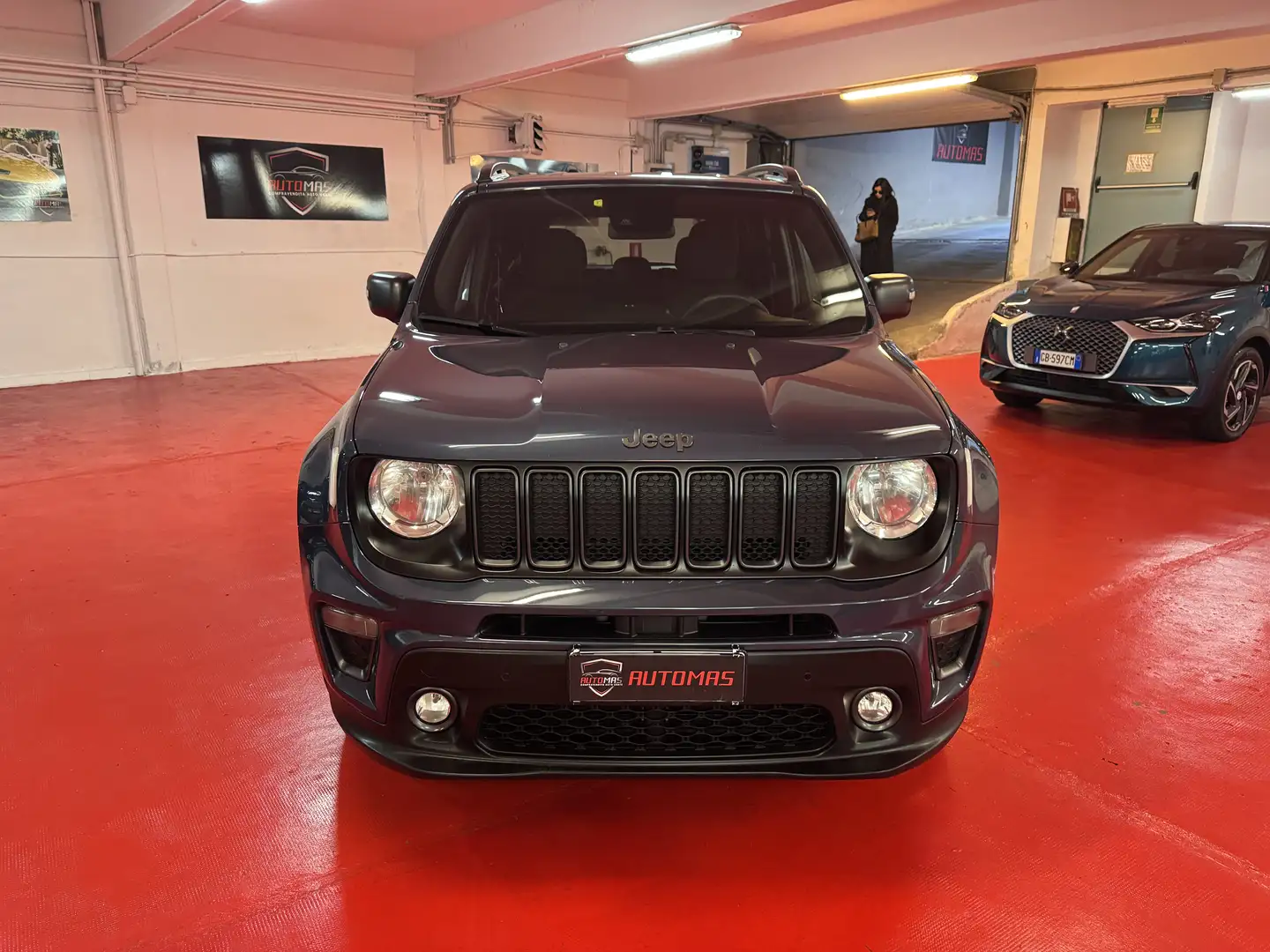 Jeep Renegade 1.0 t3 80th Anniversary STRAFULL BLU TETTO NERO Blauw - 2