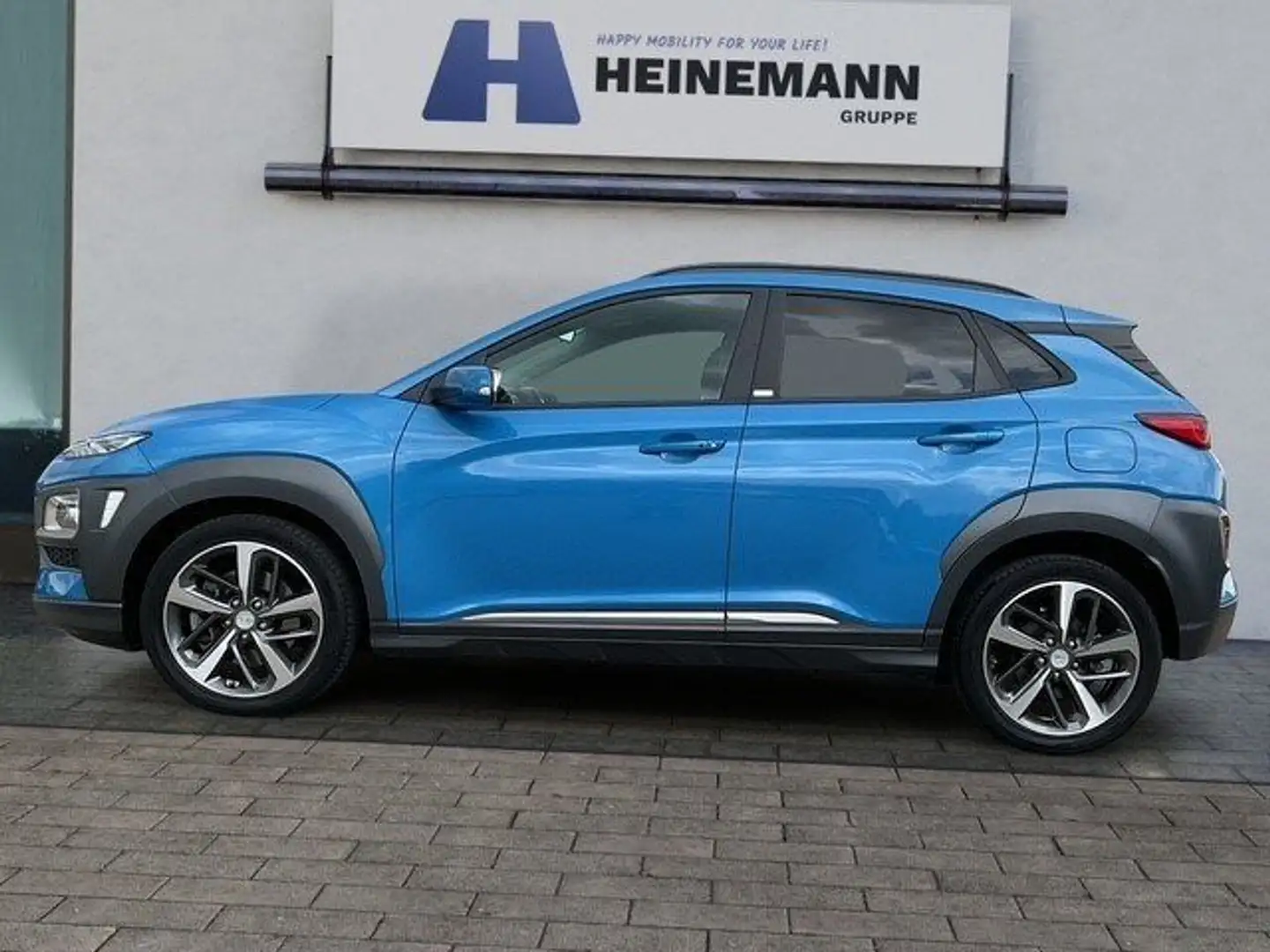 Hyundai KONA 1.6 T-GDI 4WD Premium Navi LED Leder Blau - 2