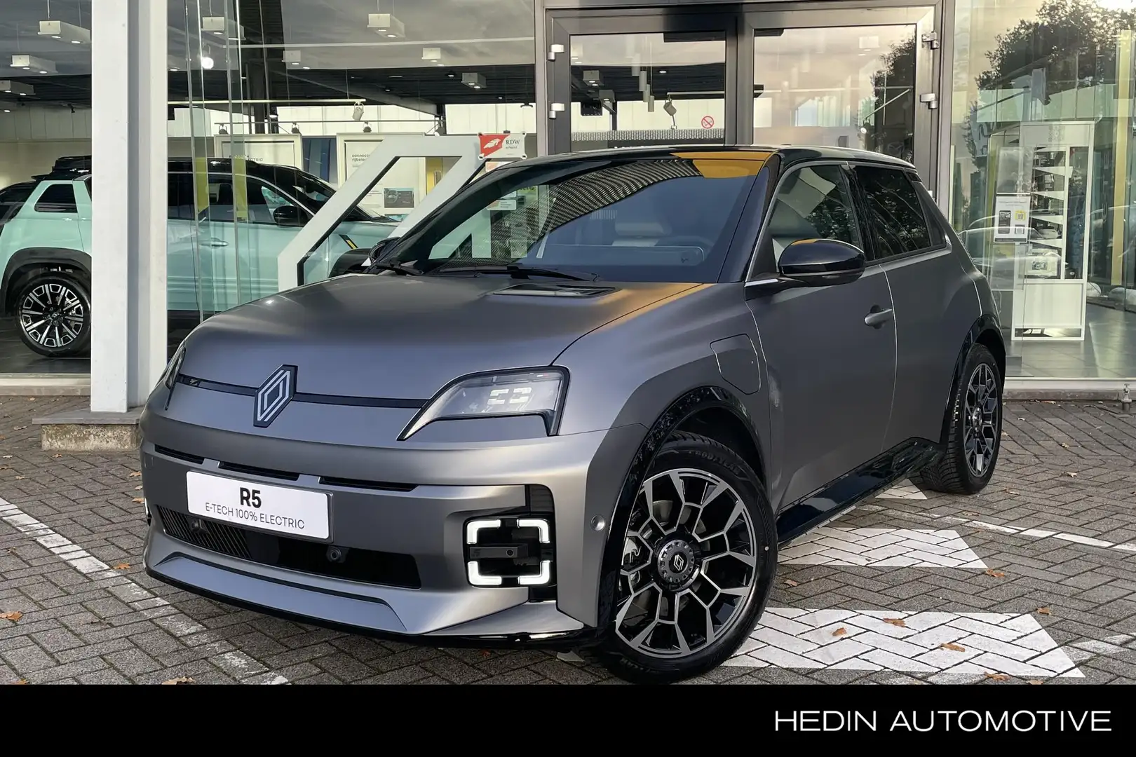 Renault R 5 comfort range Roland-Garros 52 kWh pack safety & a Gris - 1