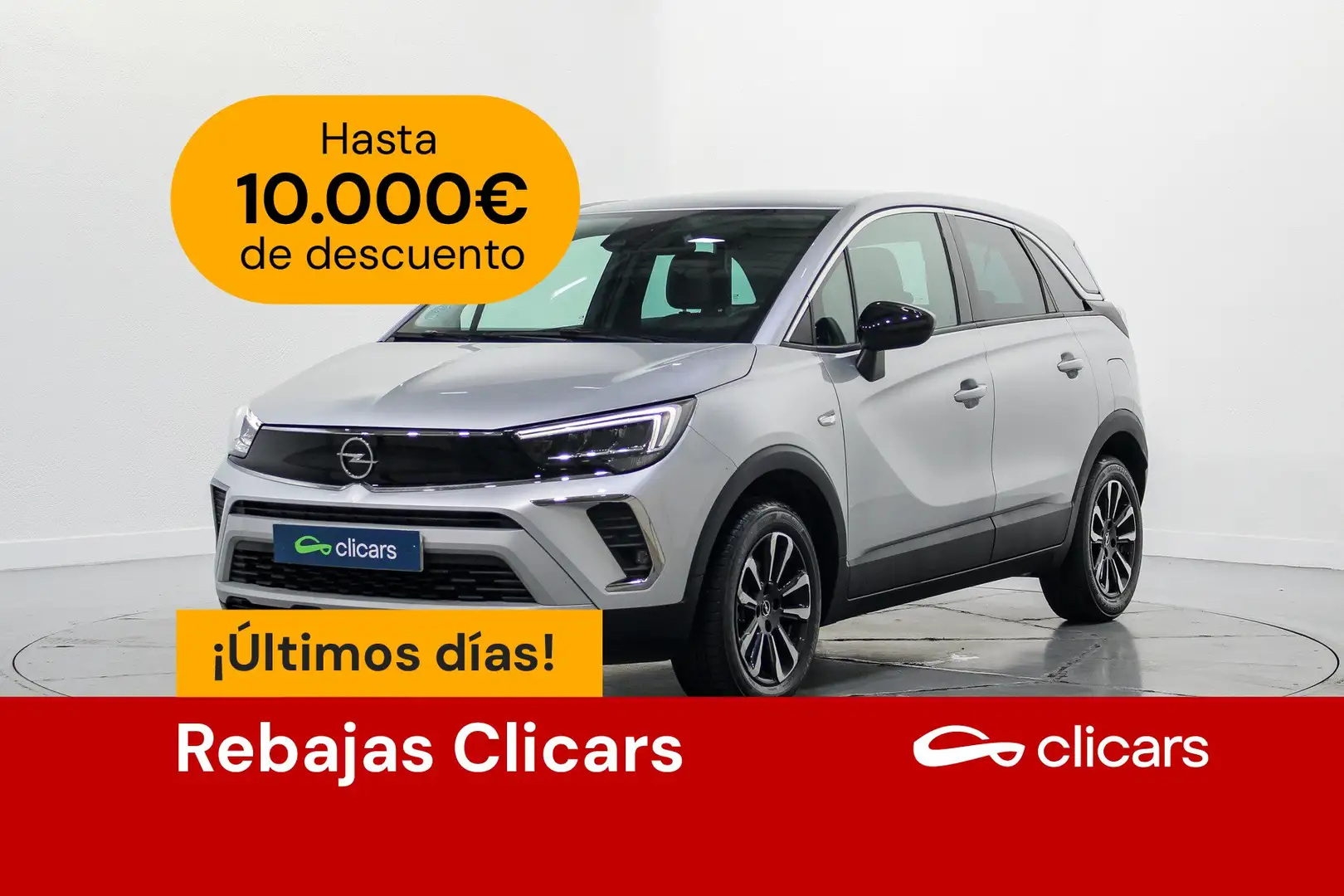 Opel Crossland 1.2 S&S Elegance Pack 110 Argent - 1