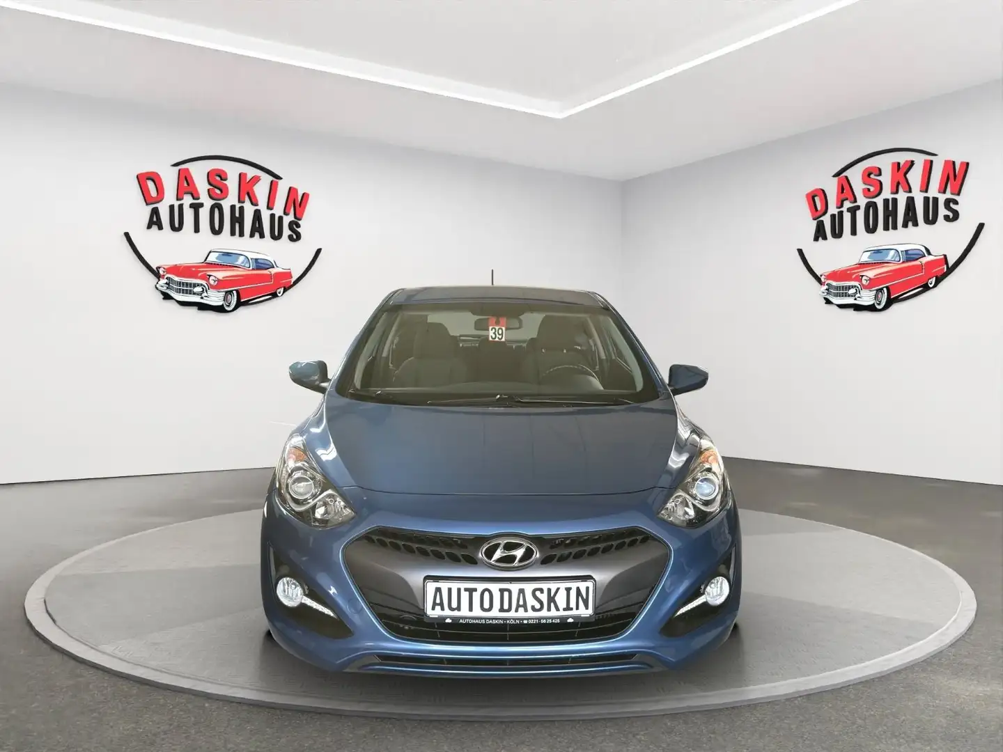 Hyundai i30 Coupe Trend 1.HAND/SCHECKHEFT/TÜV NEU/KLIMA Blau - 2