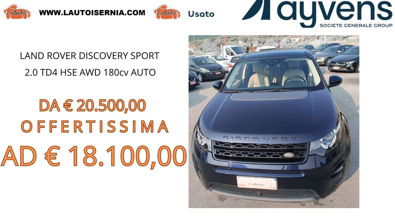 Land Rover Discovery Sport 2.0 td4 HSE awd 180cv auto