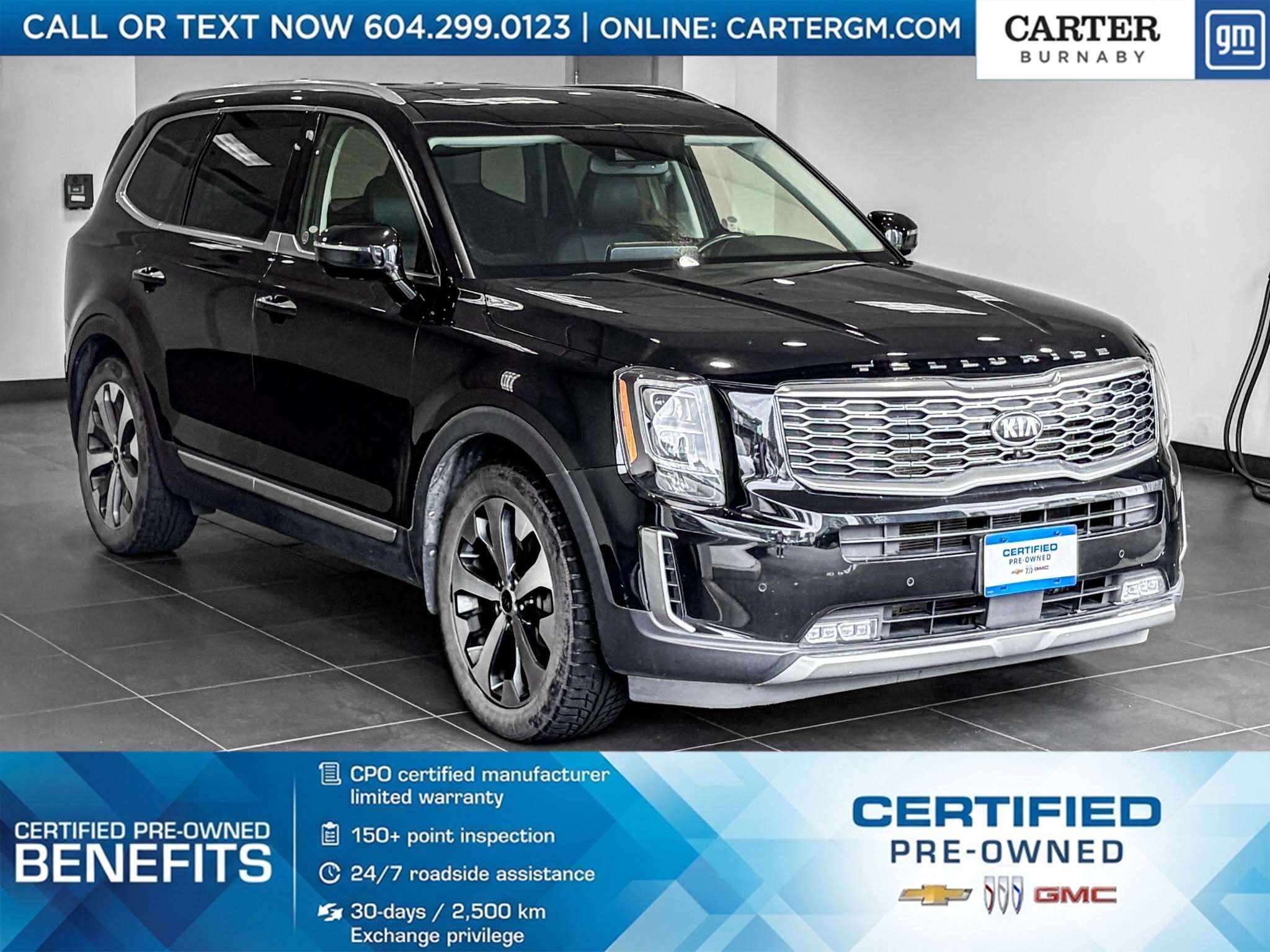 Black 2020 Kia Telluride SUV / Crossover All-Wheel Drive 8-Speed Automatic